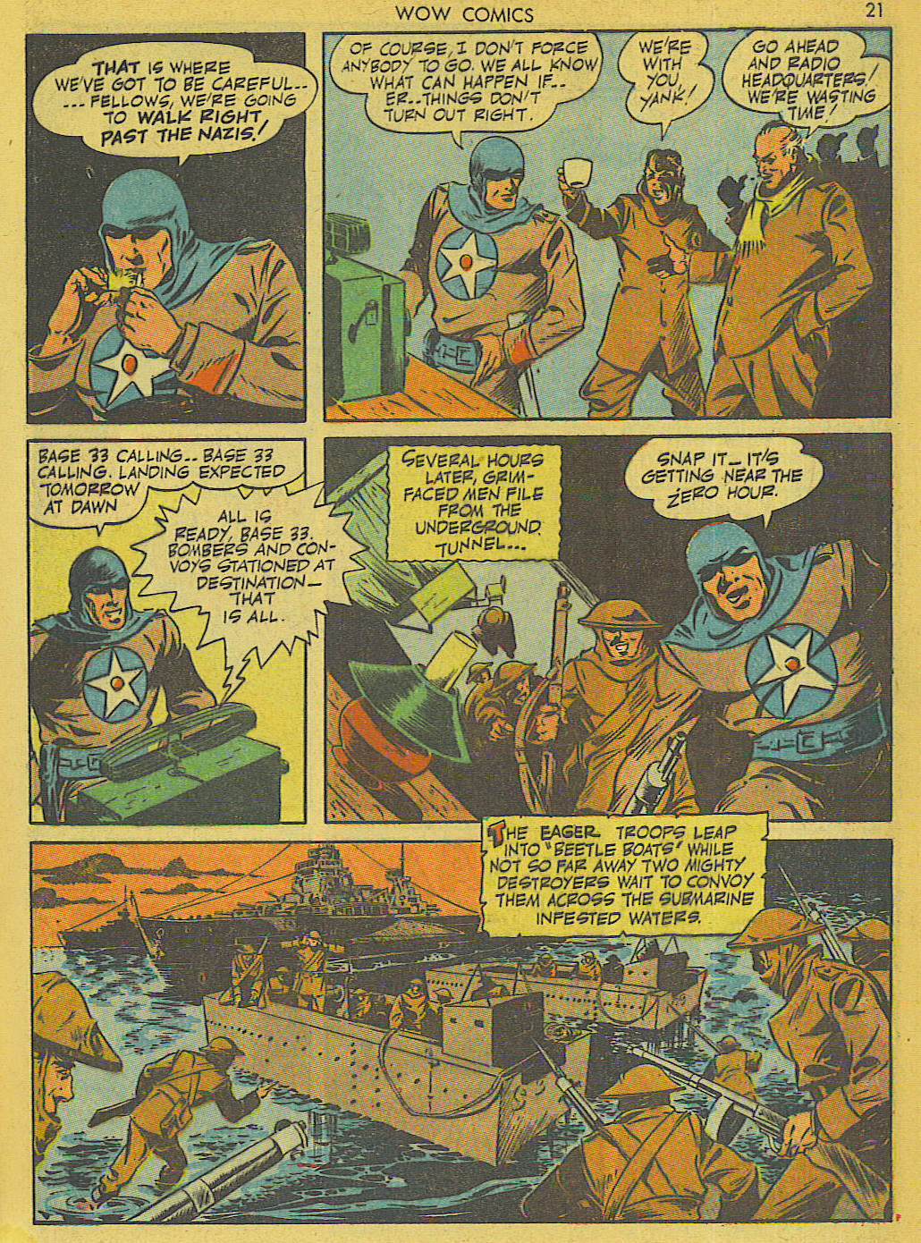 Read online Wow Comics comic -  Issue #6 - 21