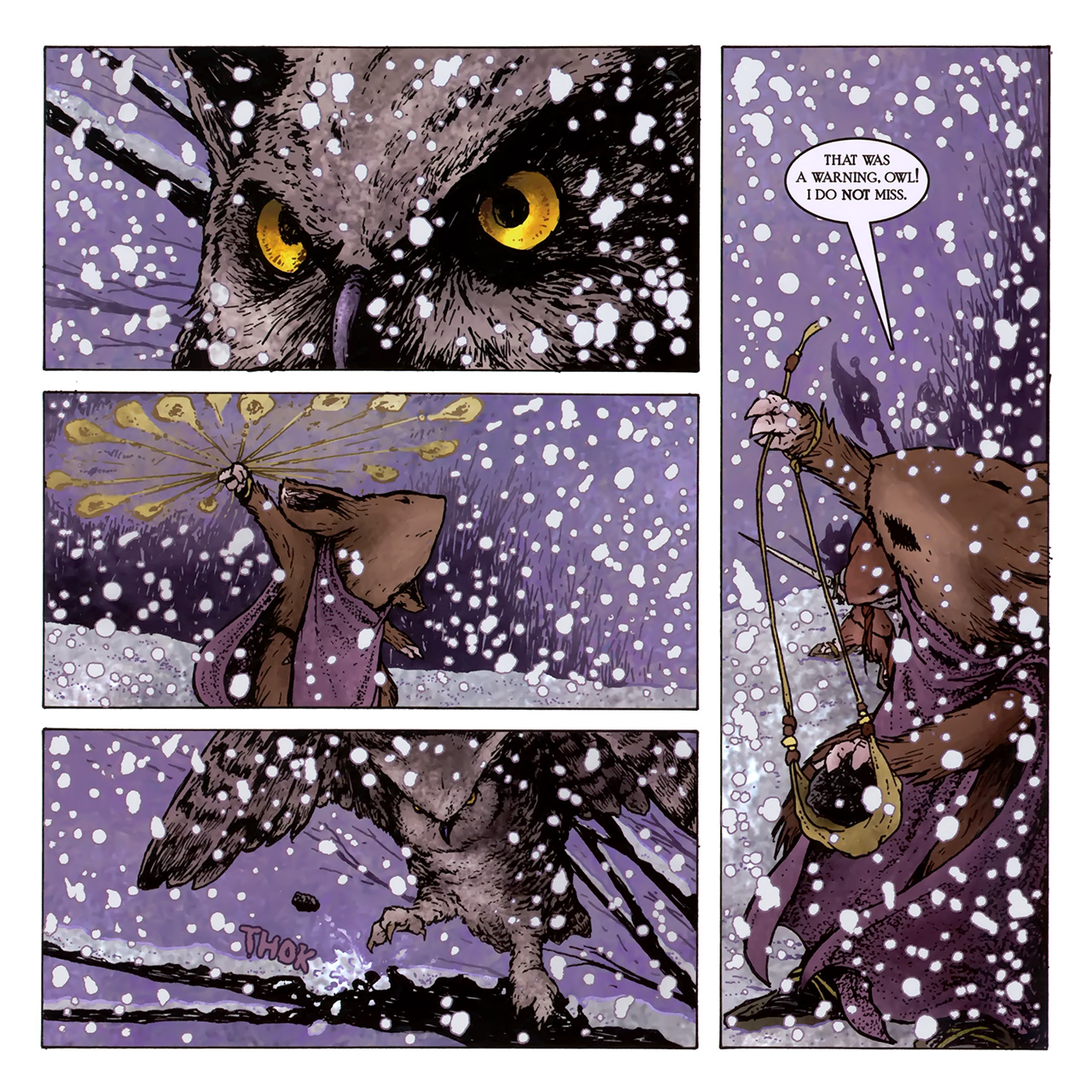 Read online Mouse Guard: Winter 1152 comic -  Issue #1 - 15