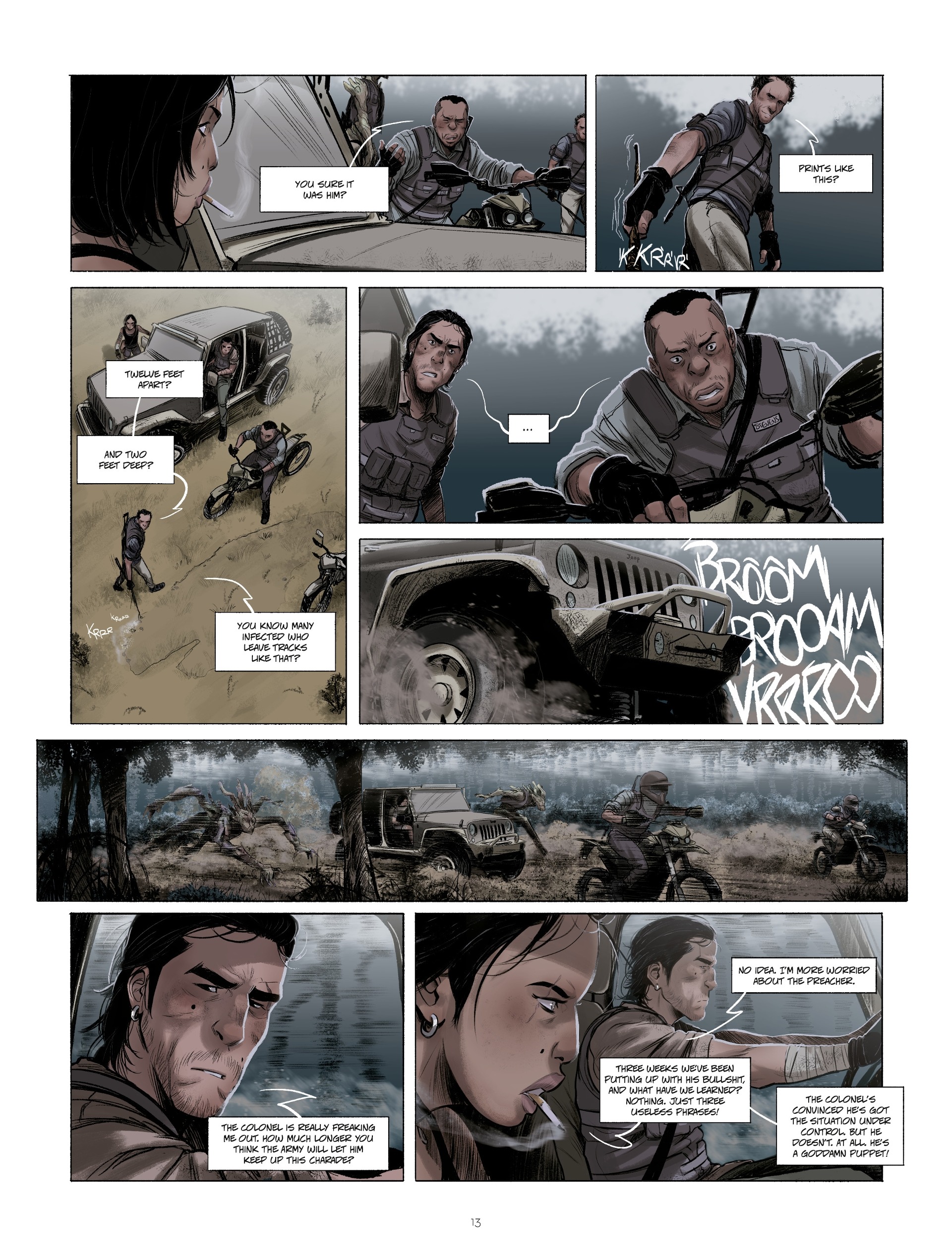 Read online Green Class comic -  Issue #2 - 13