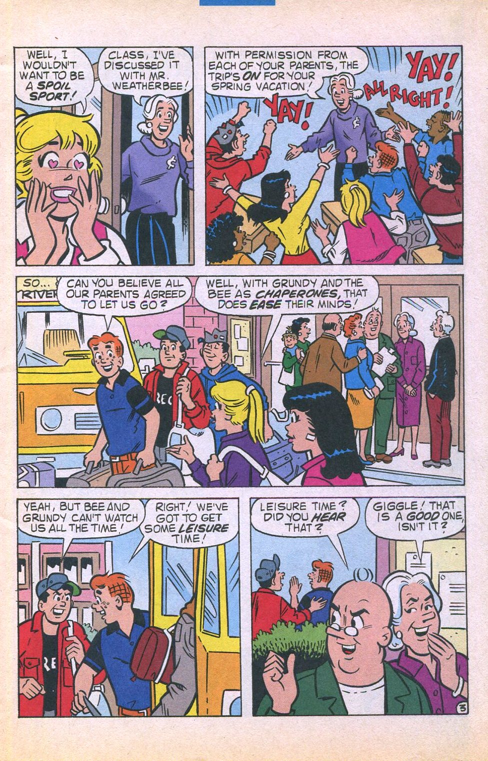 Read online Archie's Spring Break comic -  Issue #1 - 5