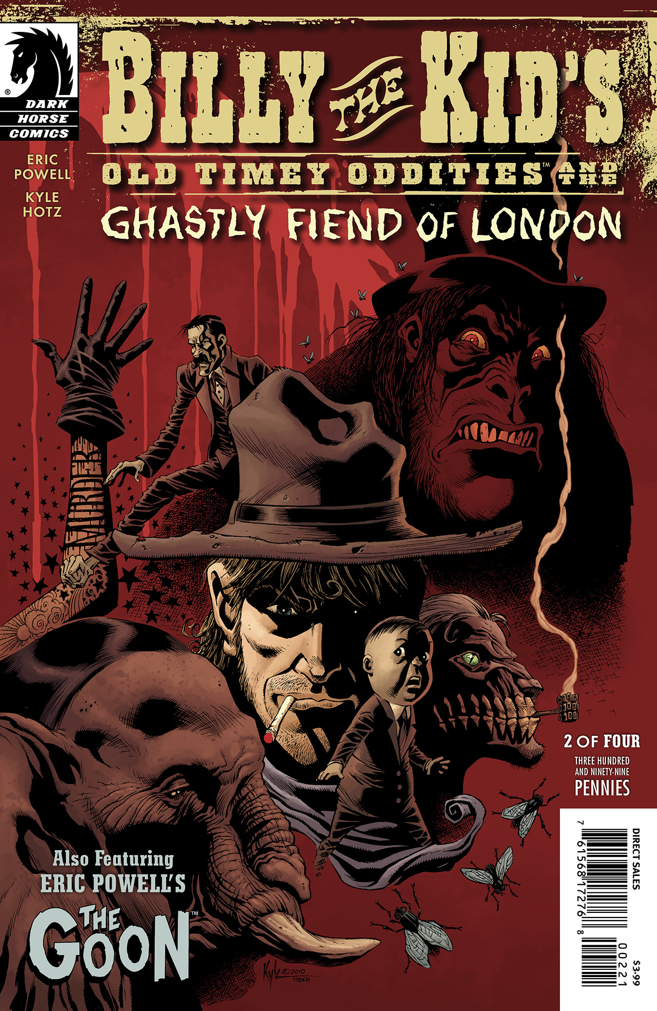 Billy the Kid's Old Timey Oddities and the Ghastly Fiend of London issue 2 - Page 1