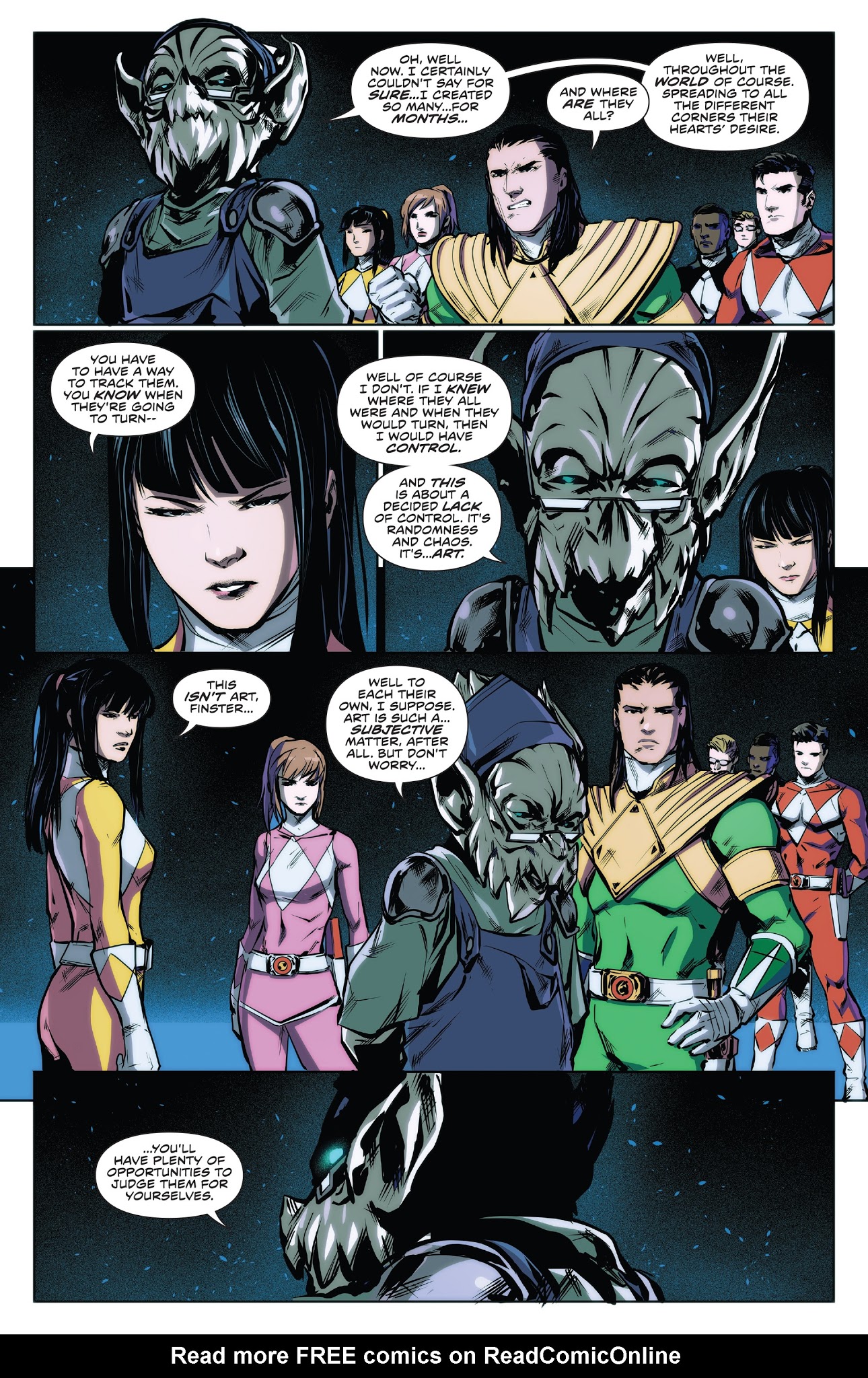 Read online Mighty Morphin Power Rangers comic -  Issue #19 - 18