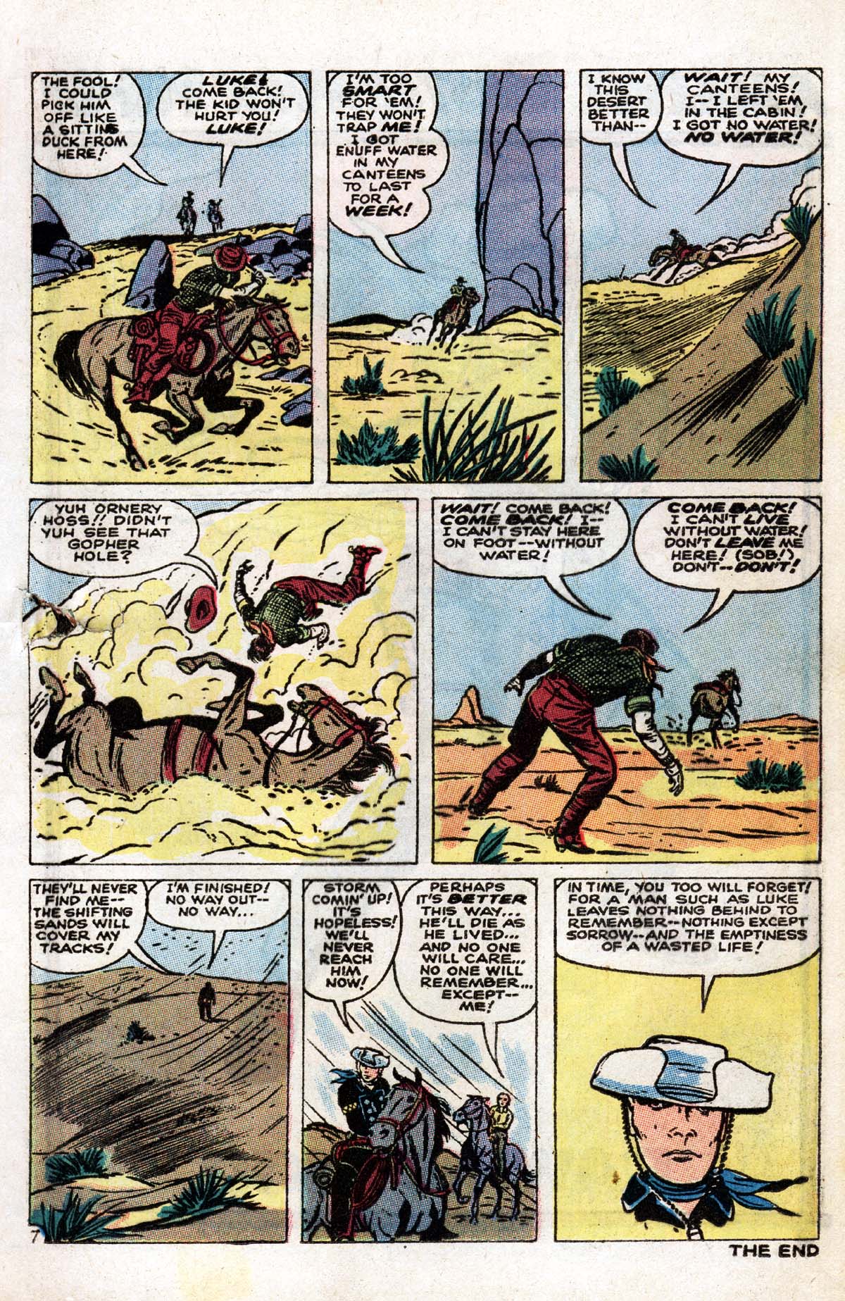 Read online The Mighty Marvel Western comic -  Issue #6 - 9