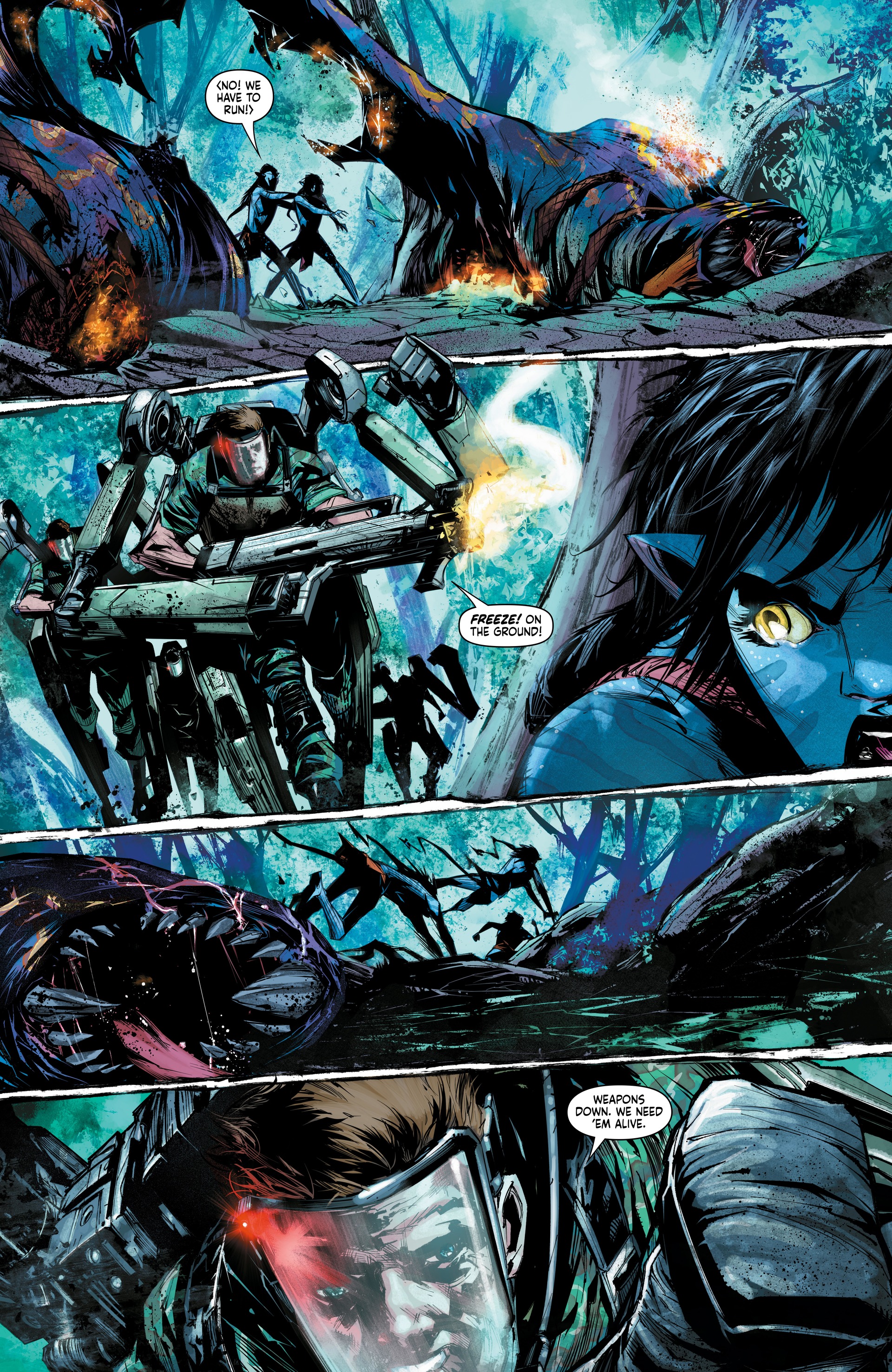 Read online Avatar: The High Ground comic -  Issue # TPB 3 - 21