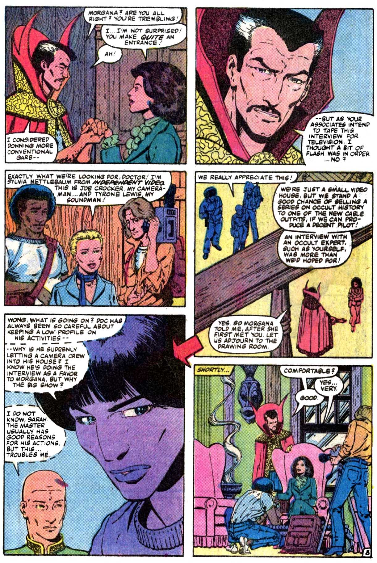 Read online Doctor Strange (1974) comic -  Issue #56 - 4