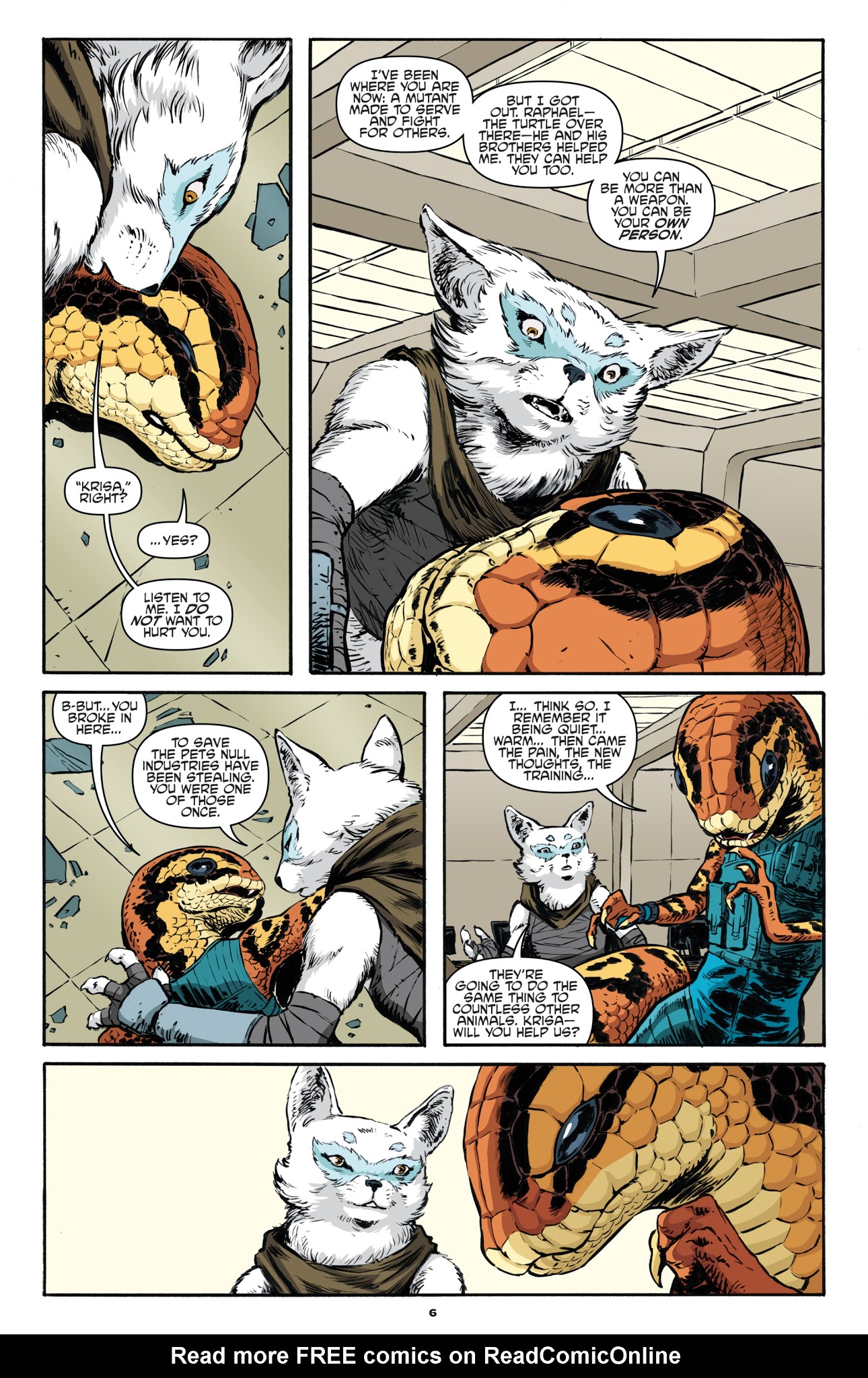 Read online Teenage Mutant Ninja Turtles Universe comic -  Issue #20 - 8