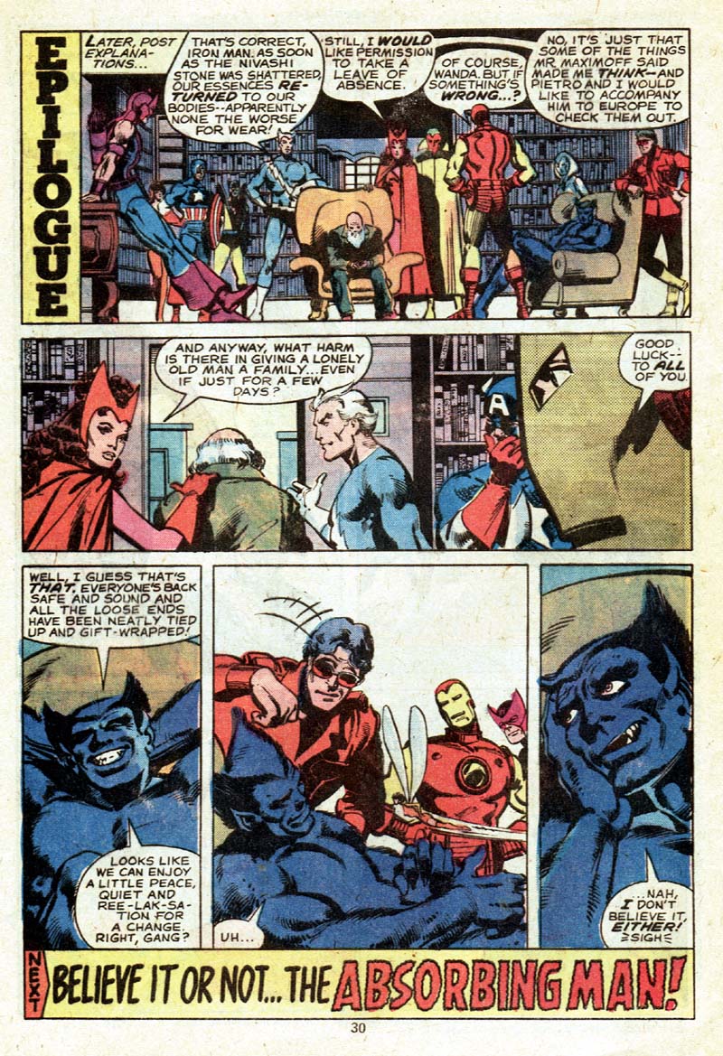 Read online The Avengers (1963) comic -  Issue #182 - 19