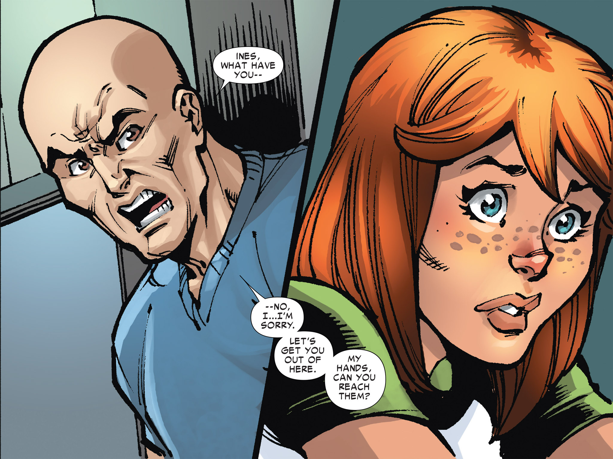 Read online The Amazing Spider-Man & Silk: The Spider(fly) Effect (Infinite Comics) comic -  Issue #7 - 23