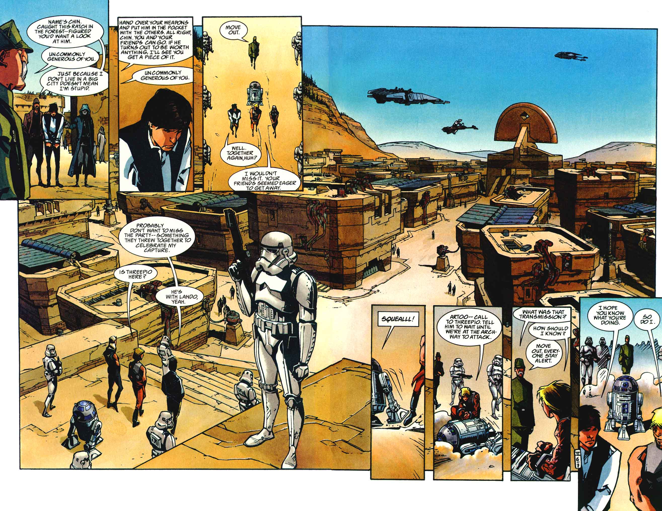 Read online Star Wars: Heir to the Empire comic -  Issue #6 - 8