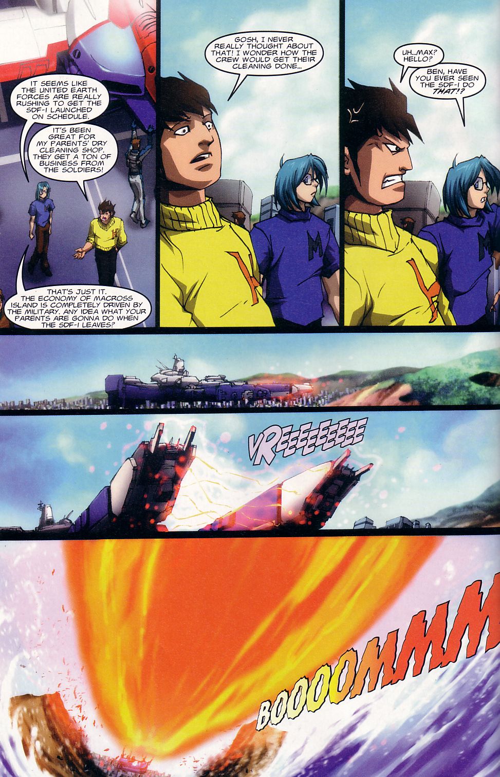 Read online Robotech: Love and War comic -  Issue #1 - 6