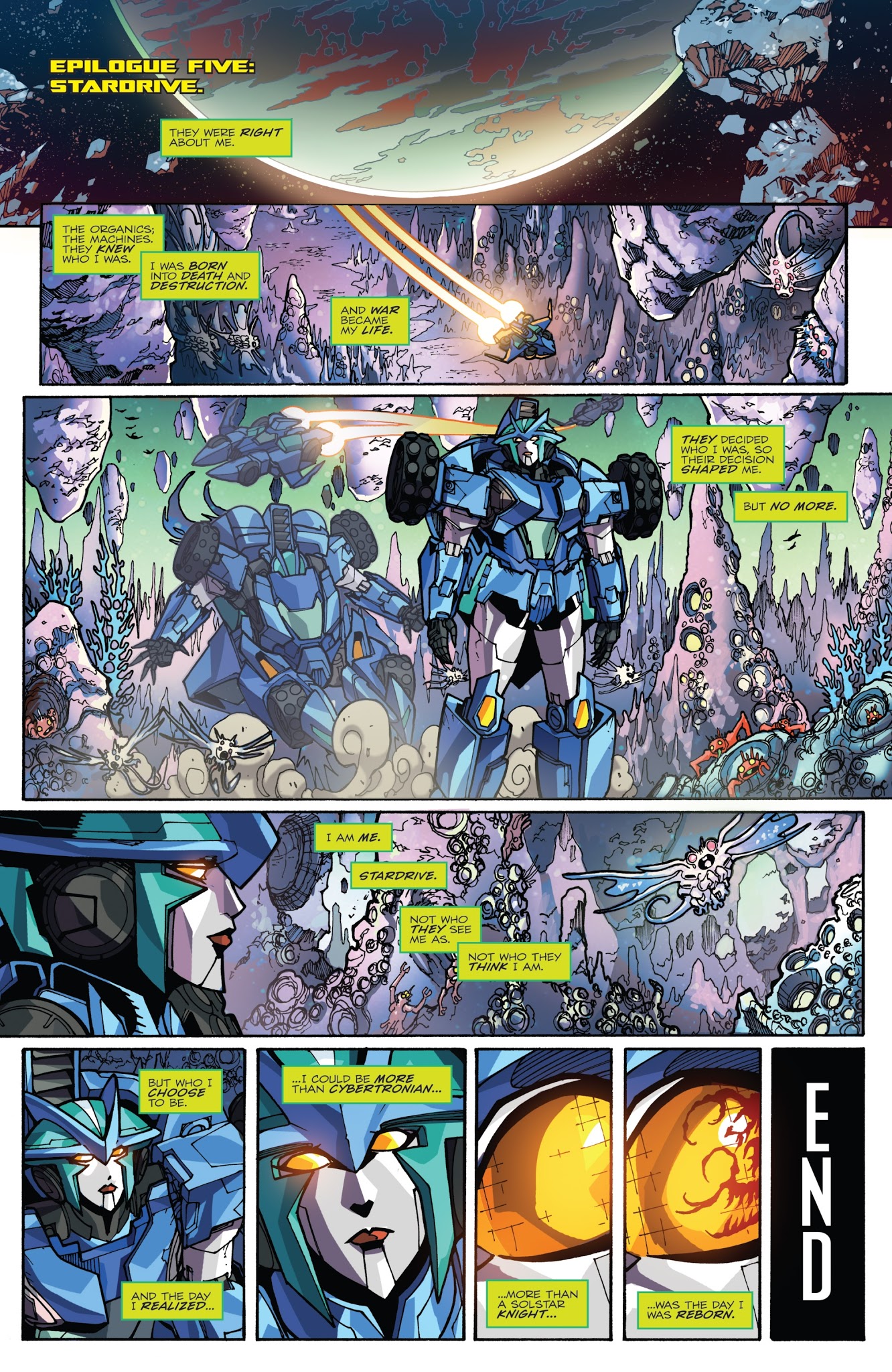 Read online ROM vs. Transformers: Shining Armor comic -  Issue #5 - 24