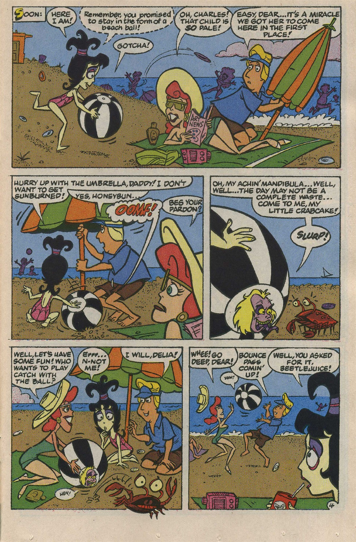 Read online Beetlejuice In The Neitherworld comic -  Issue # Full - 24