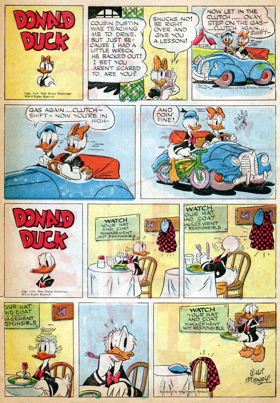 Read online Walt Disney's Comics and Stories comic -  Issue #101 - 41