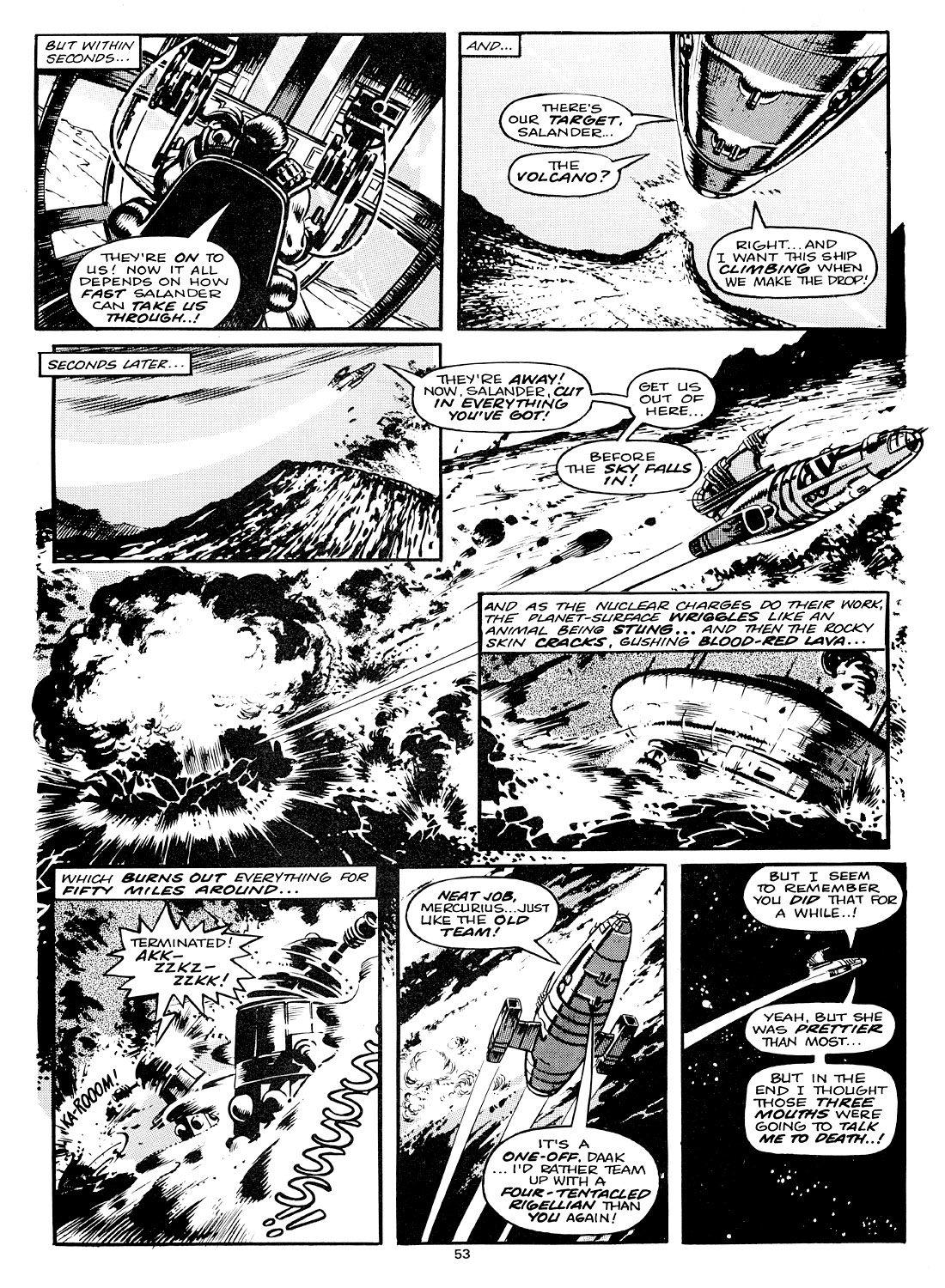 Read online Marvel Graphic Novel comic -  Issue #4 Abslom Daak, Dalek Killer - 52