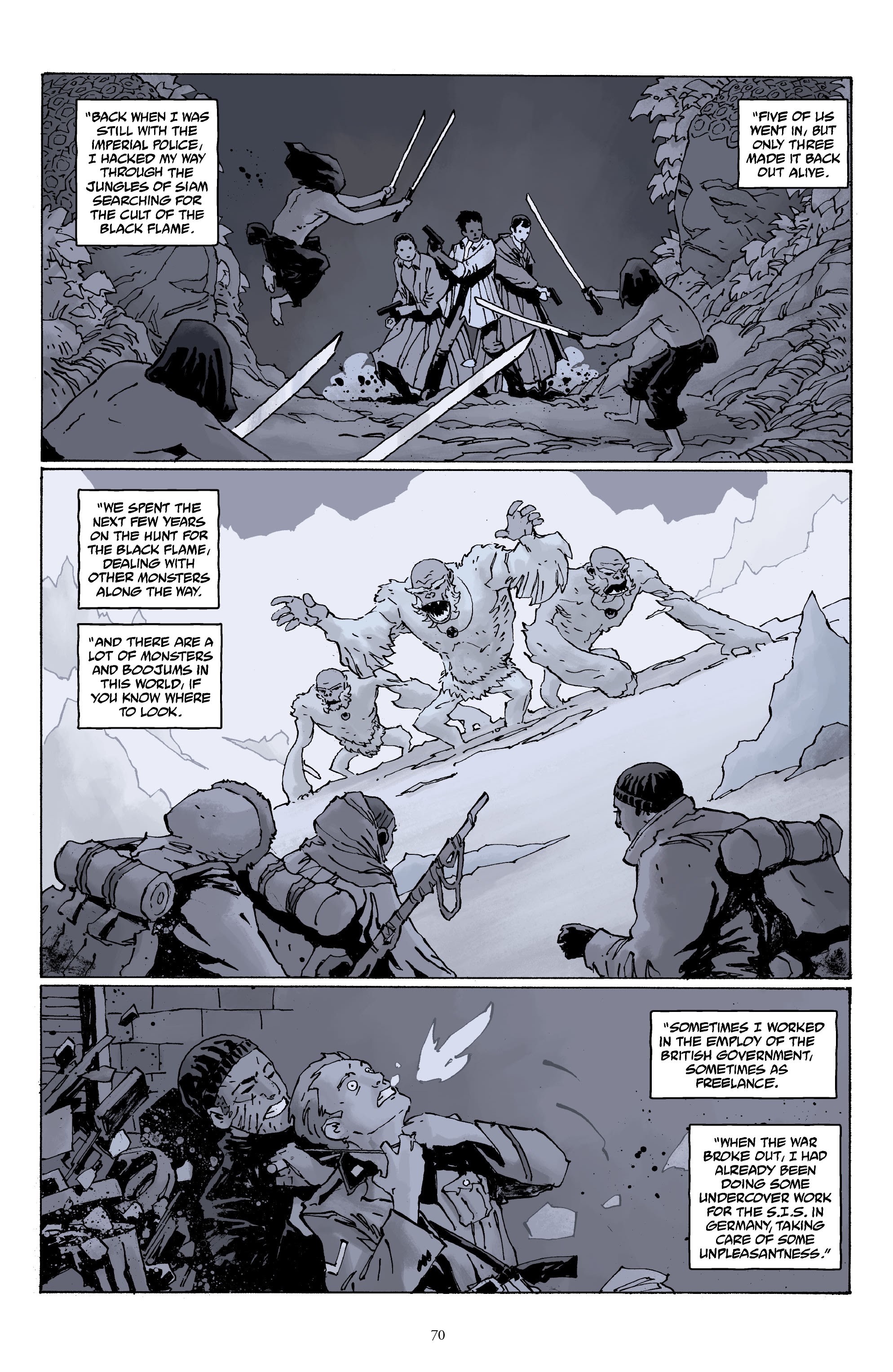 Read online Hellboy Universe: The Secret Histories comic -  Issue # TPB (Part 1) - 70