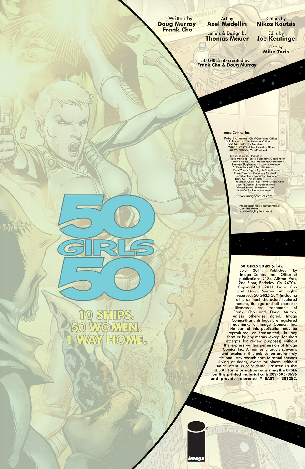 Read online 50 Girls 50 comic -  Issue #2 - 2