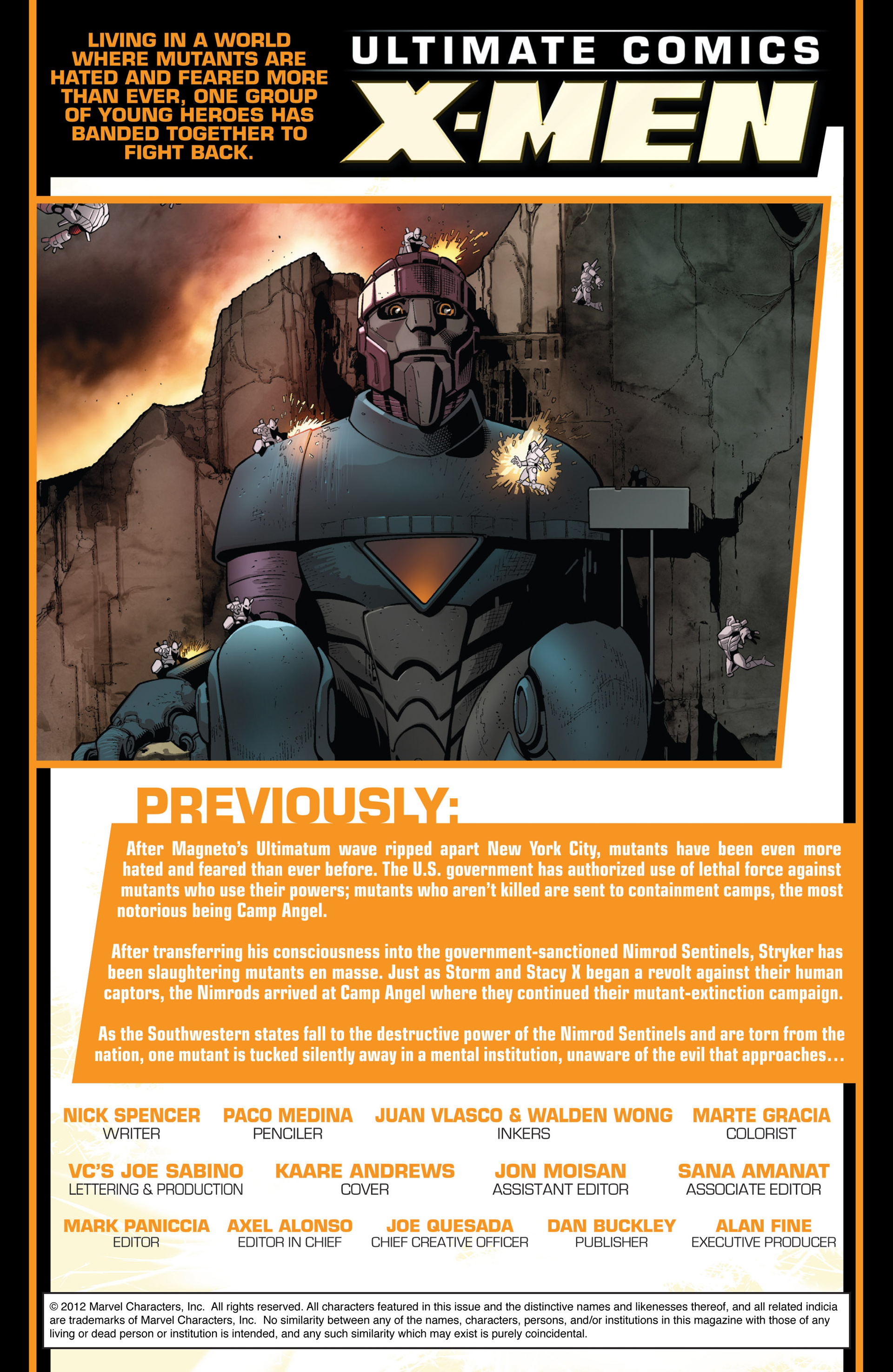 Read online Ultimate Comics X-Men comic -  Issue #12 - 2