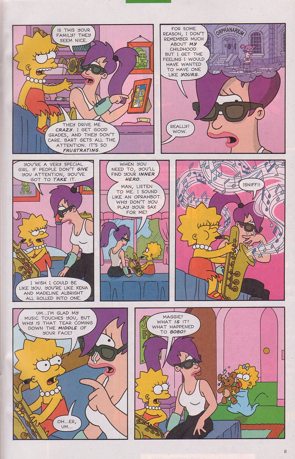 Read online The Futurama/Simpsons Infinitely Secret Crossover Crisis comic -  Issue #2 - 14