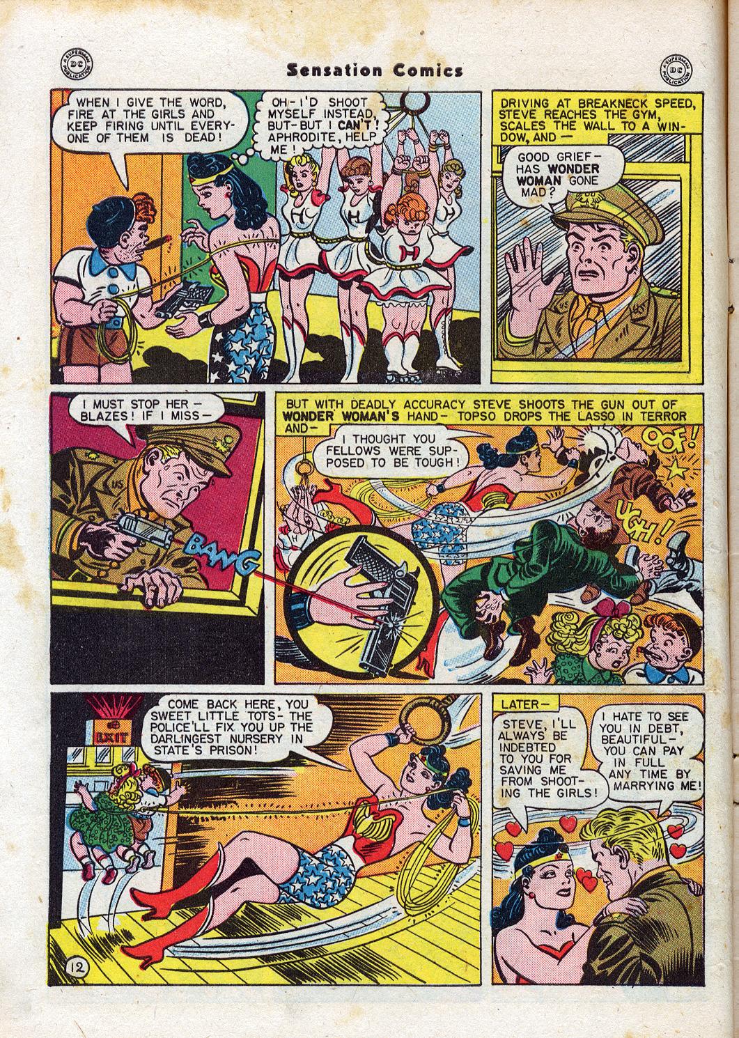 Read online Sensation (Mystery) Comics comic -  Issue #48 - 14