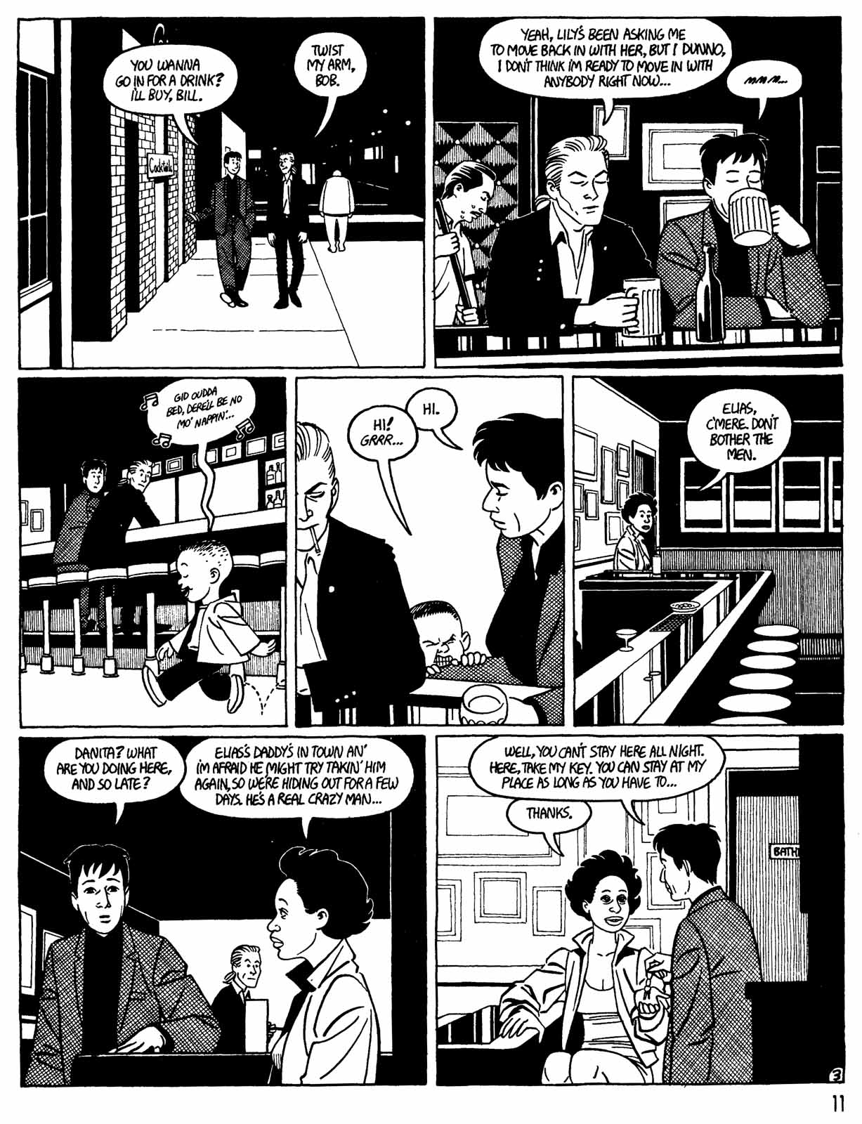 Read online Love and Rockets (1982) comic -  Issue #32 - 13