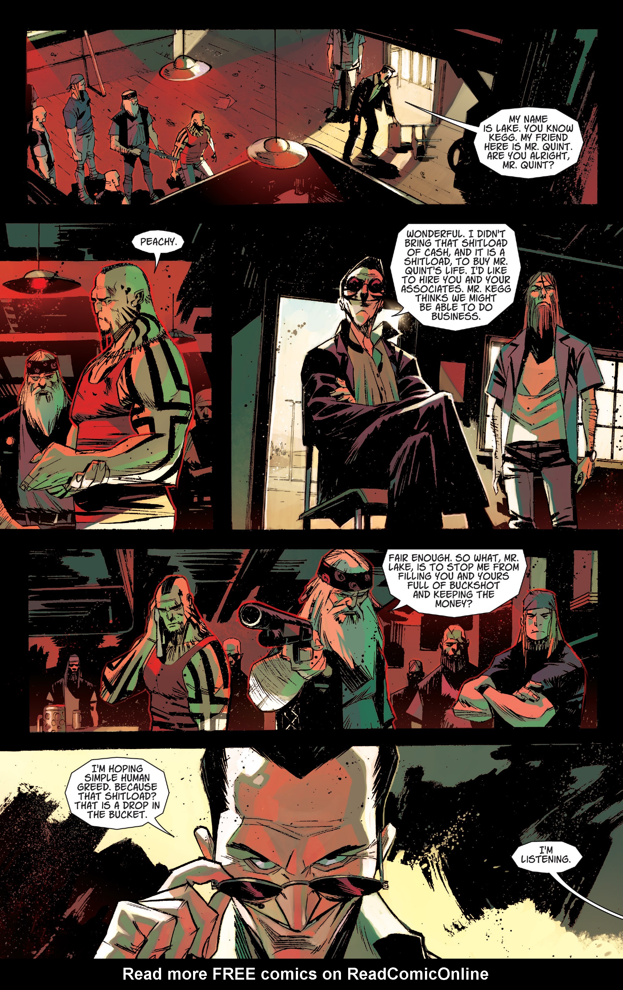 Read online Dead Body Road comic -  Issue #3 - 13