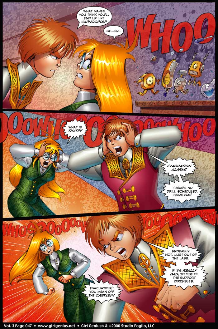 Read online Girl Genius (2002) comic -  Issue #3 - 45