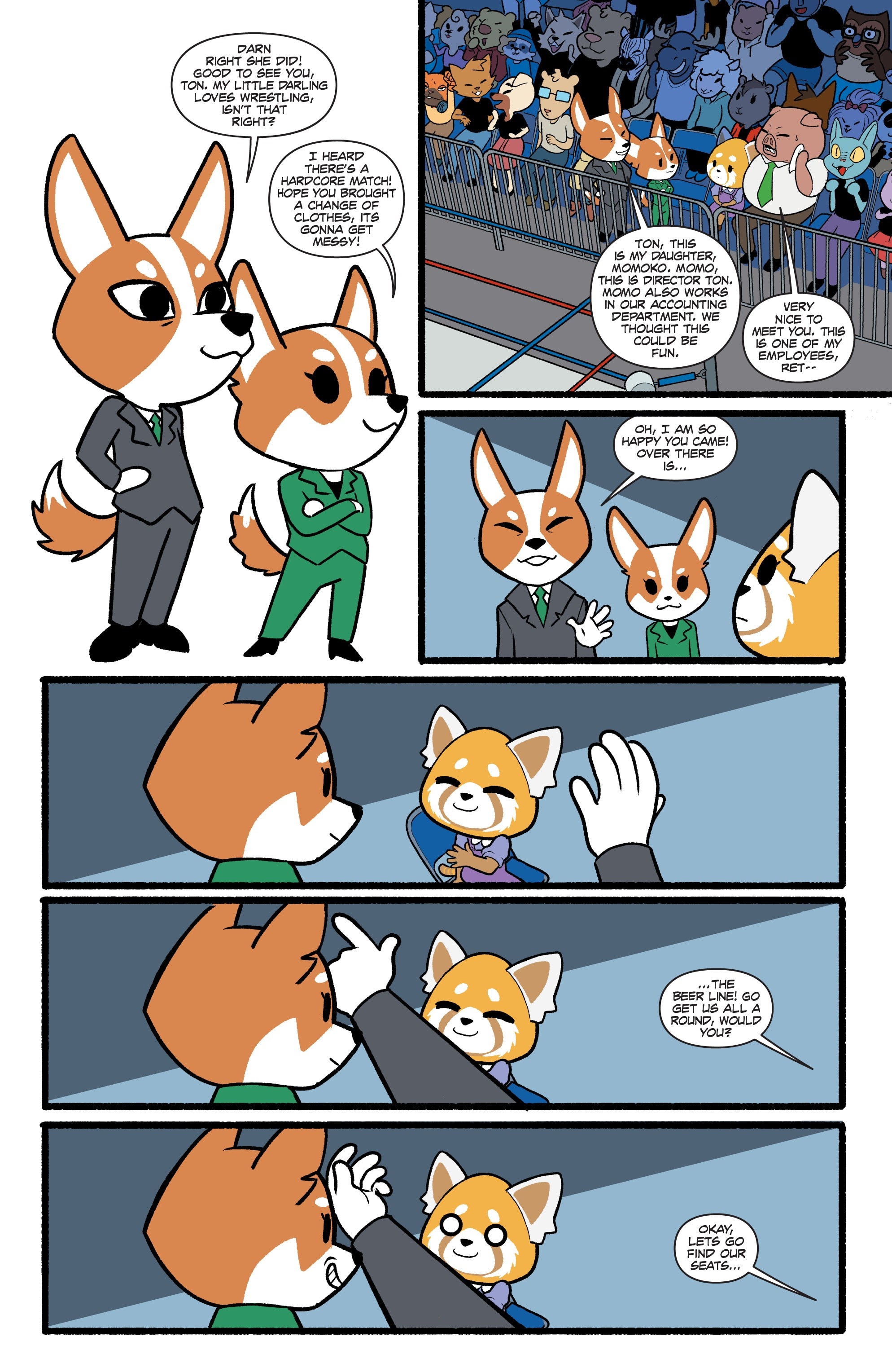 Read online Aggretsuko: Meet Her World comic -  Issue #3 - 10