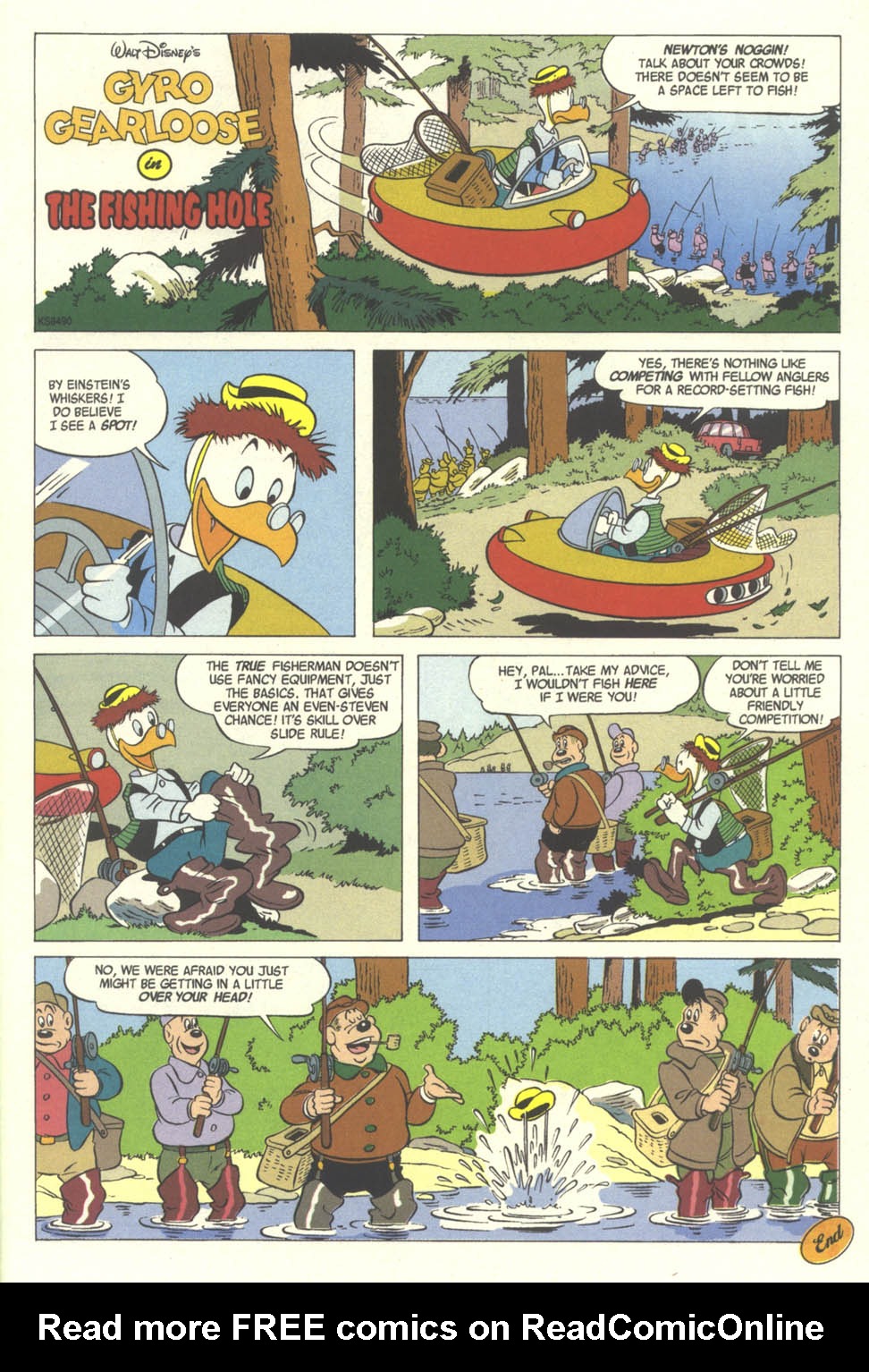 Read online Walt Disney's Comics and Stories comic -  Issue #560 - 21