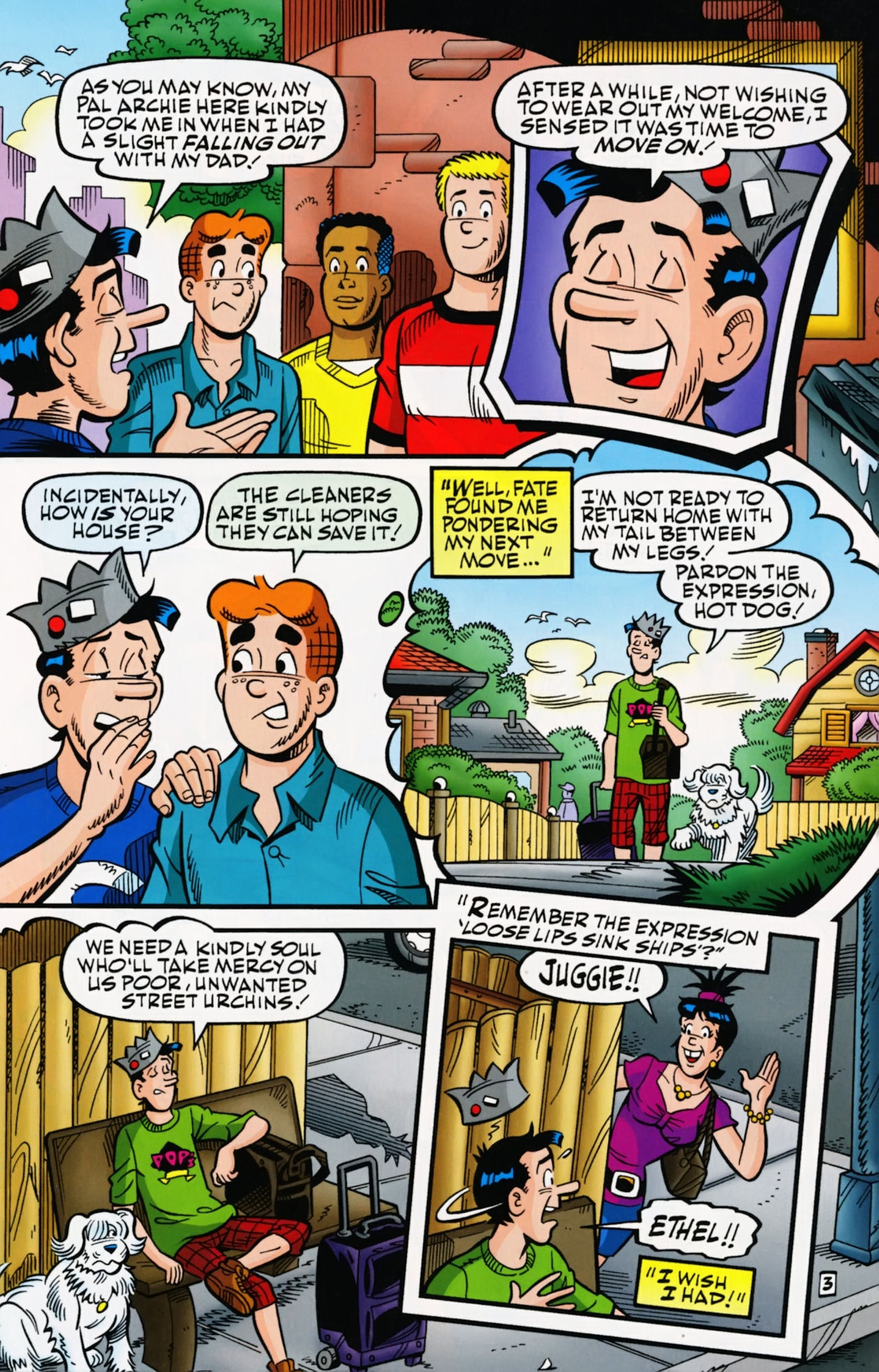 Read online Archie's Pal Jughead Comics comic -  Issue #208 - 5