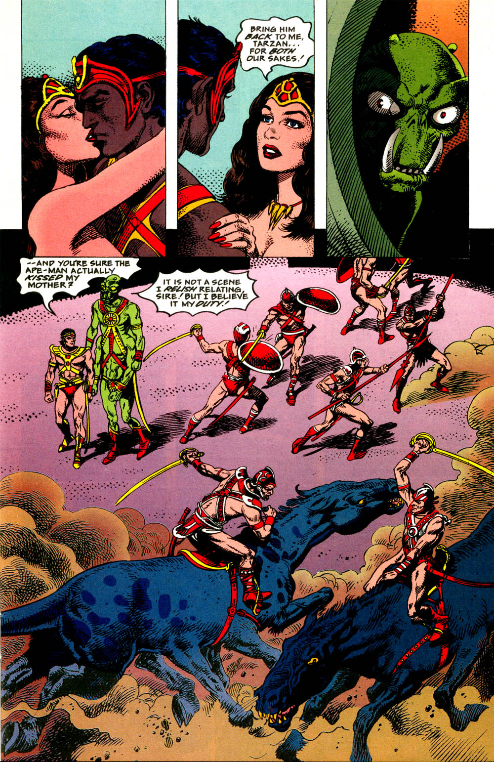 Read online Tarzan/John Carter: Warlords of Mars comic -  Issue #3 - 11