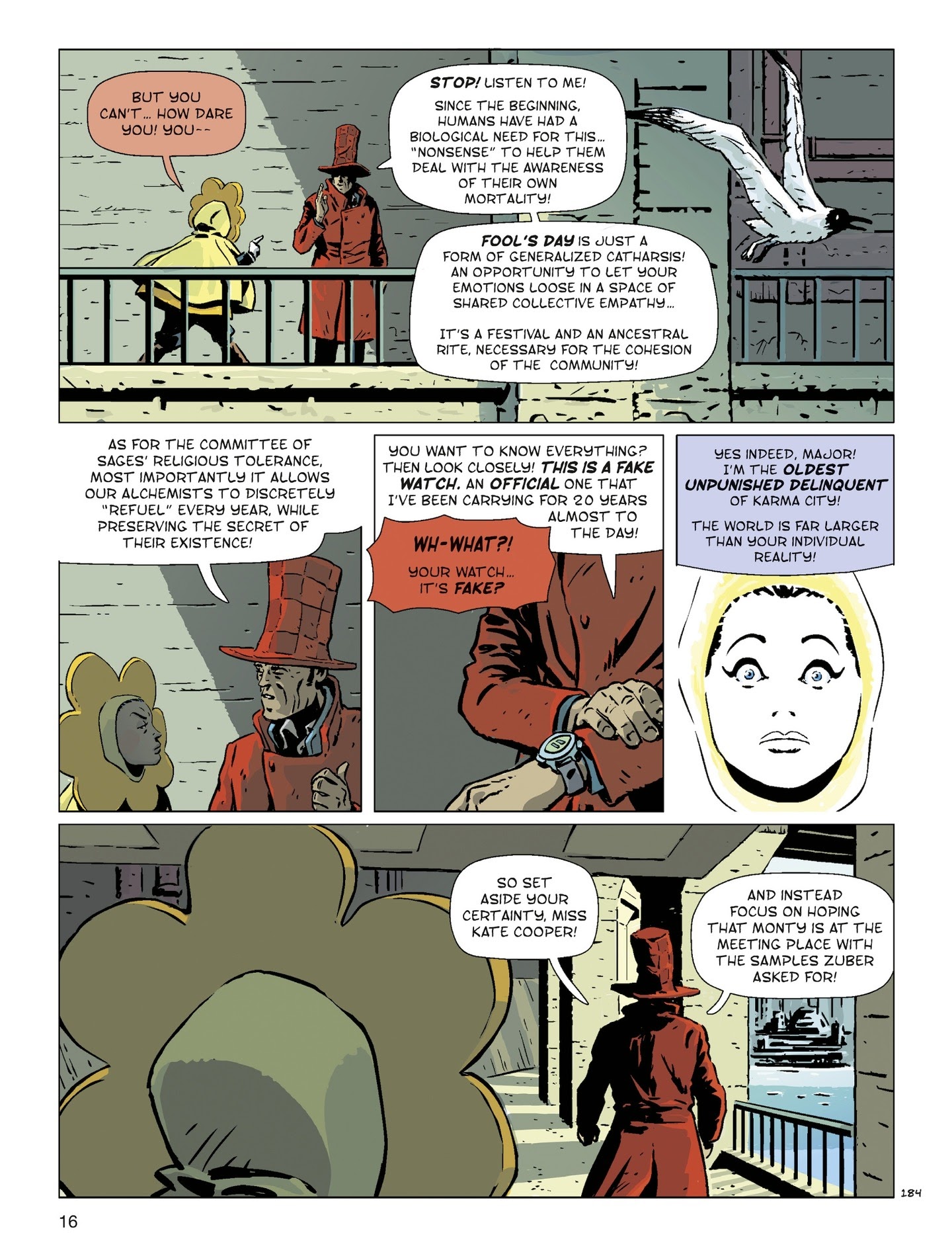 Read online Karma City comic -  Issue #8 - 18