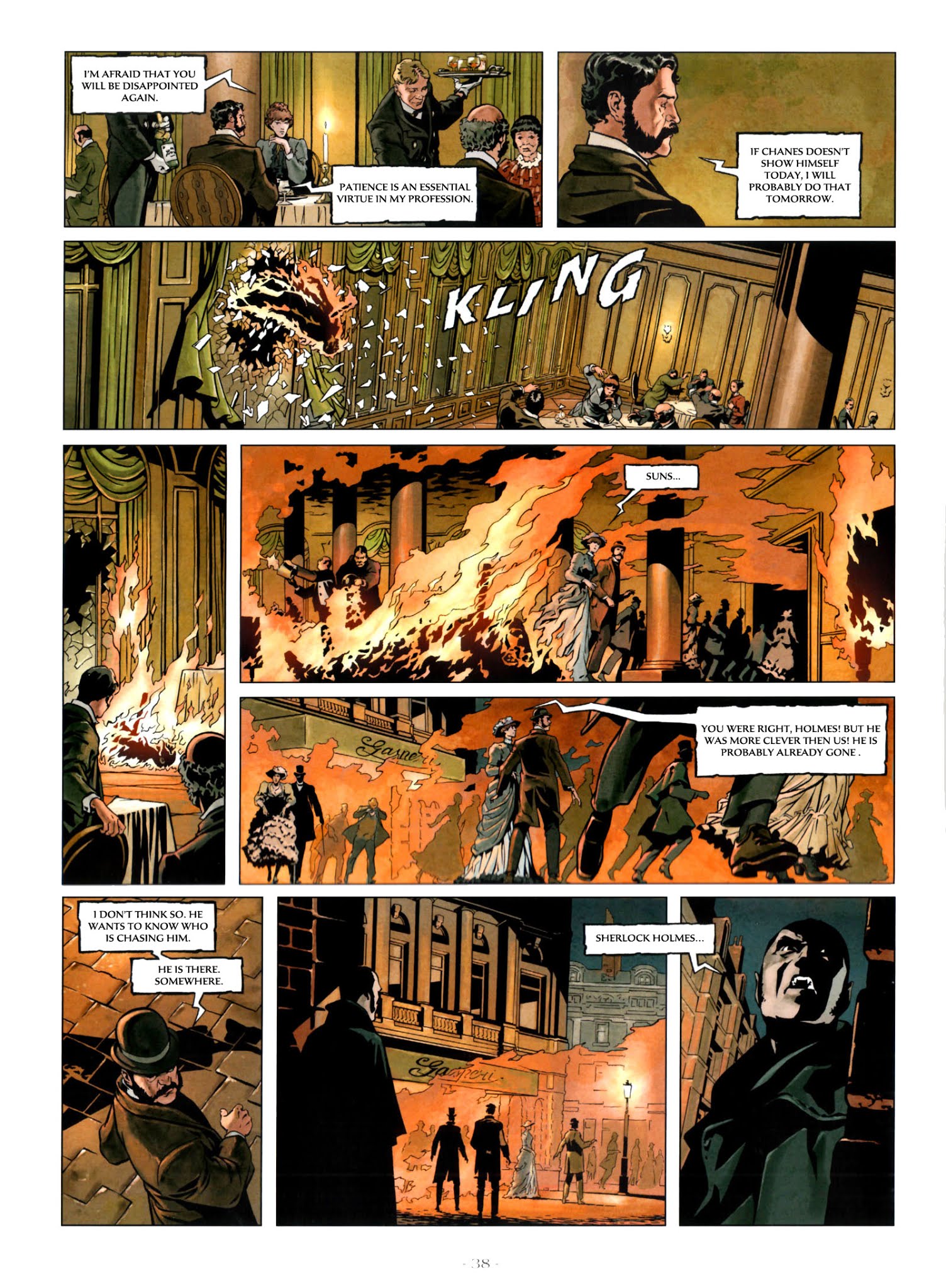 Read online Sherlock Holmes and the Vampires of London comic -  Issue # TPB - 39
