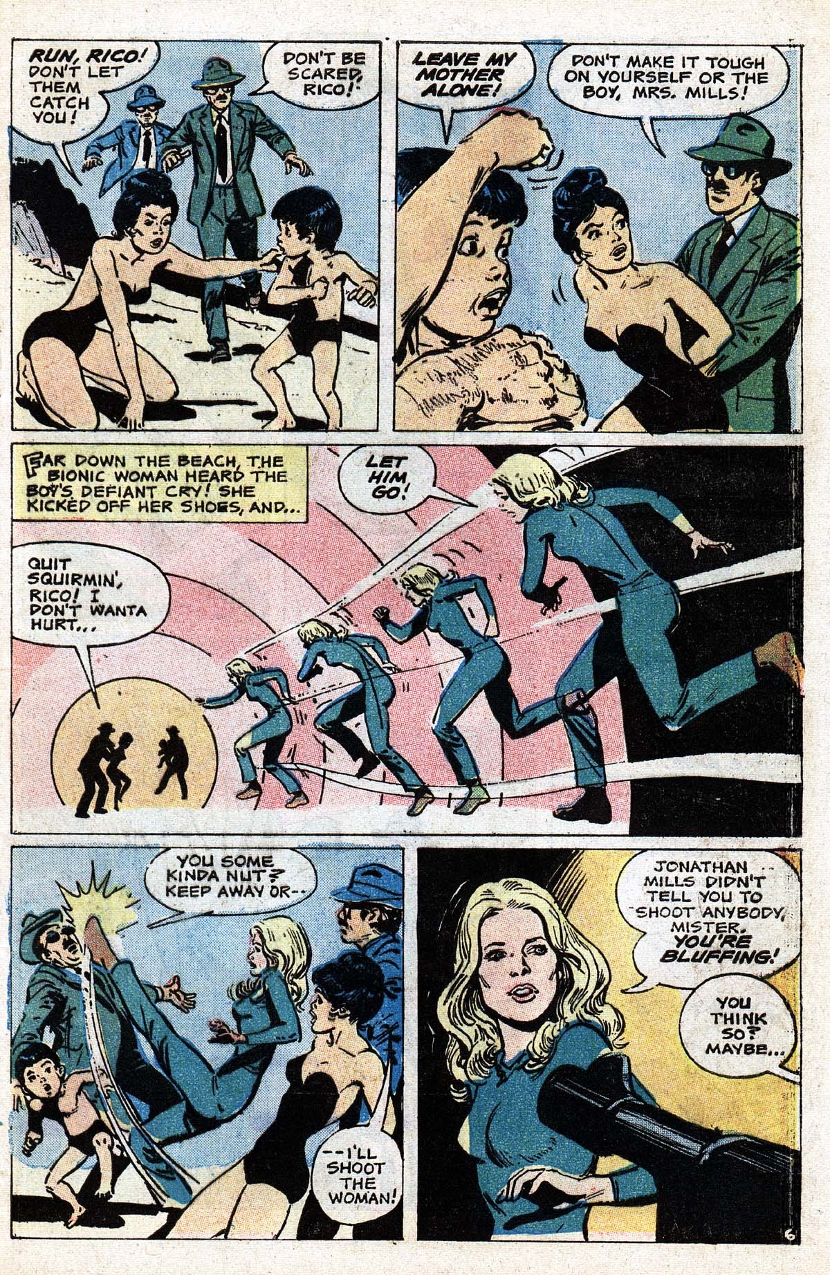 Read online Bionic Woman comic -  Issue #1 - 9