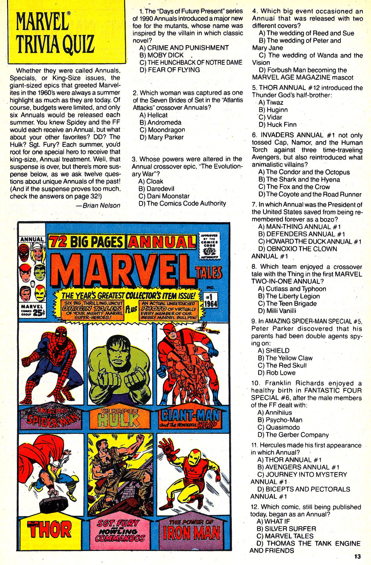 Read online Marvel Age comic -  Issue #101 - 15