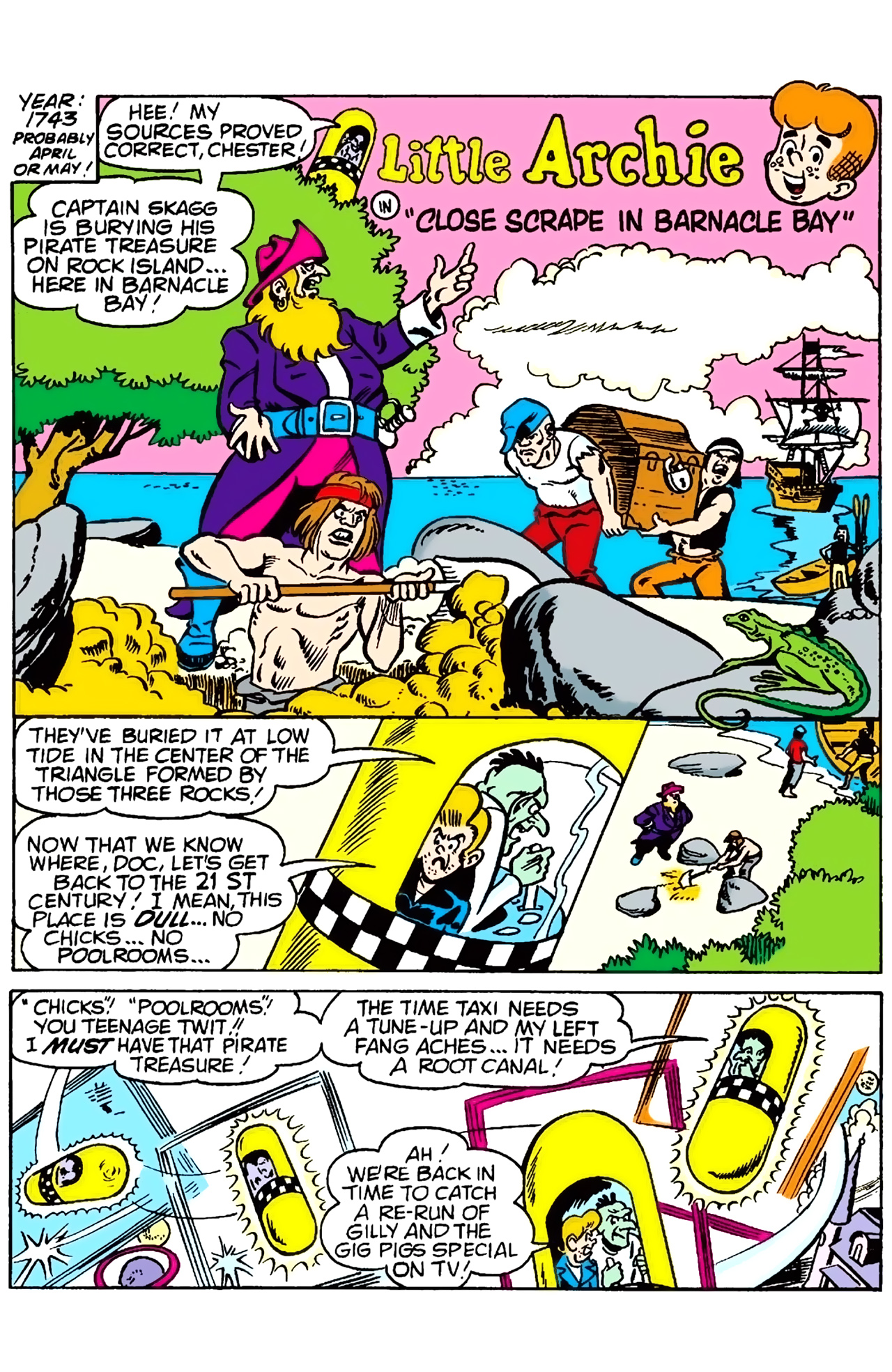 Read online Archie's Buried Treasure comic -  Issue # TPB - 61