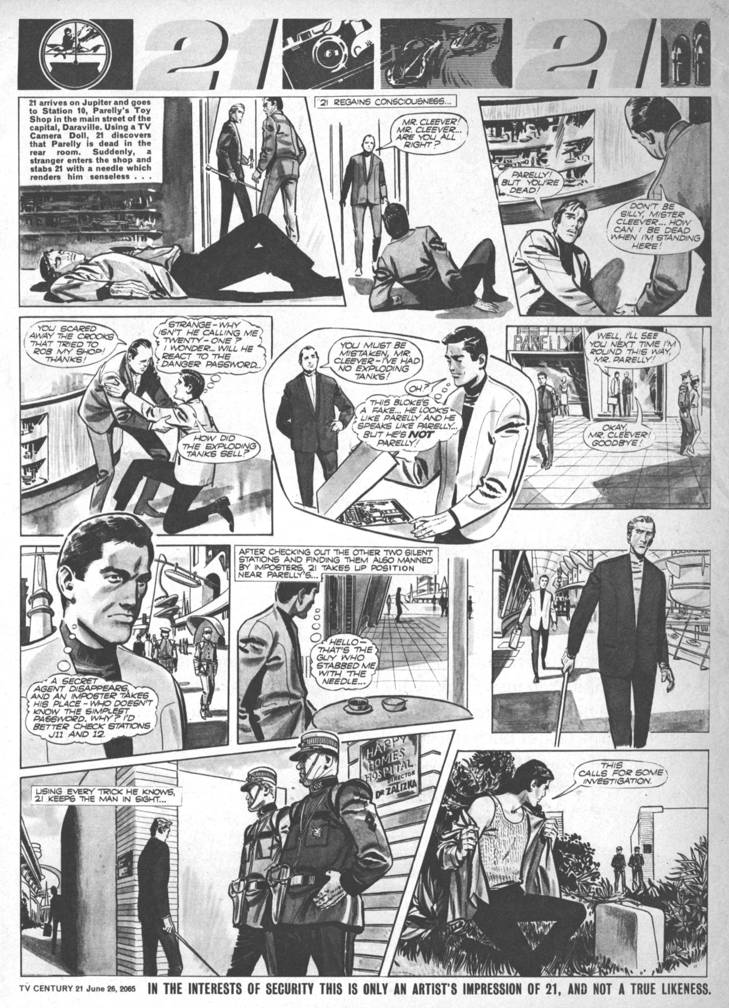 Read online TV Century 21 (TV 21) comic -  Issue #23 - 7