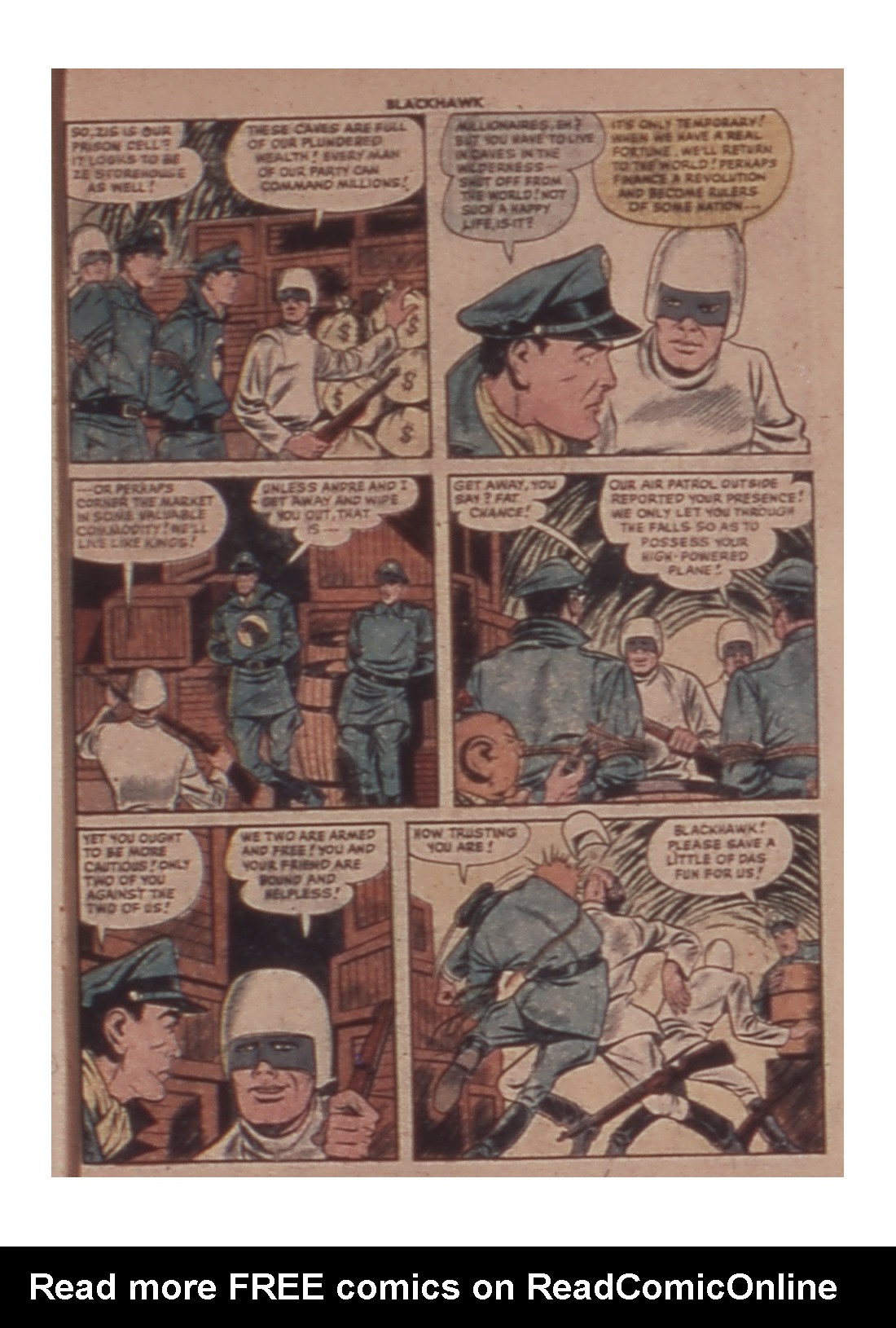 Read online Blackhawk (1957) comic -  Issue #29 - 29