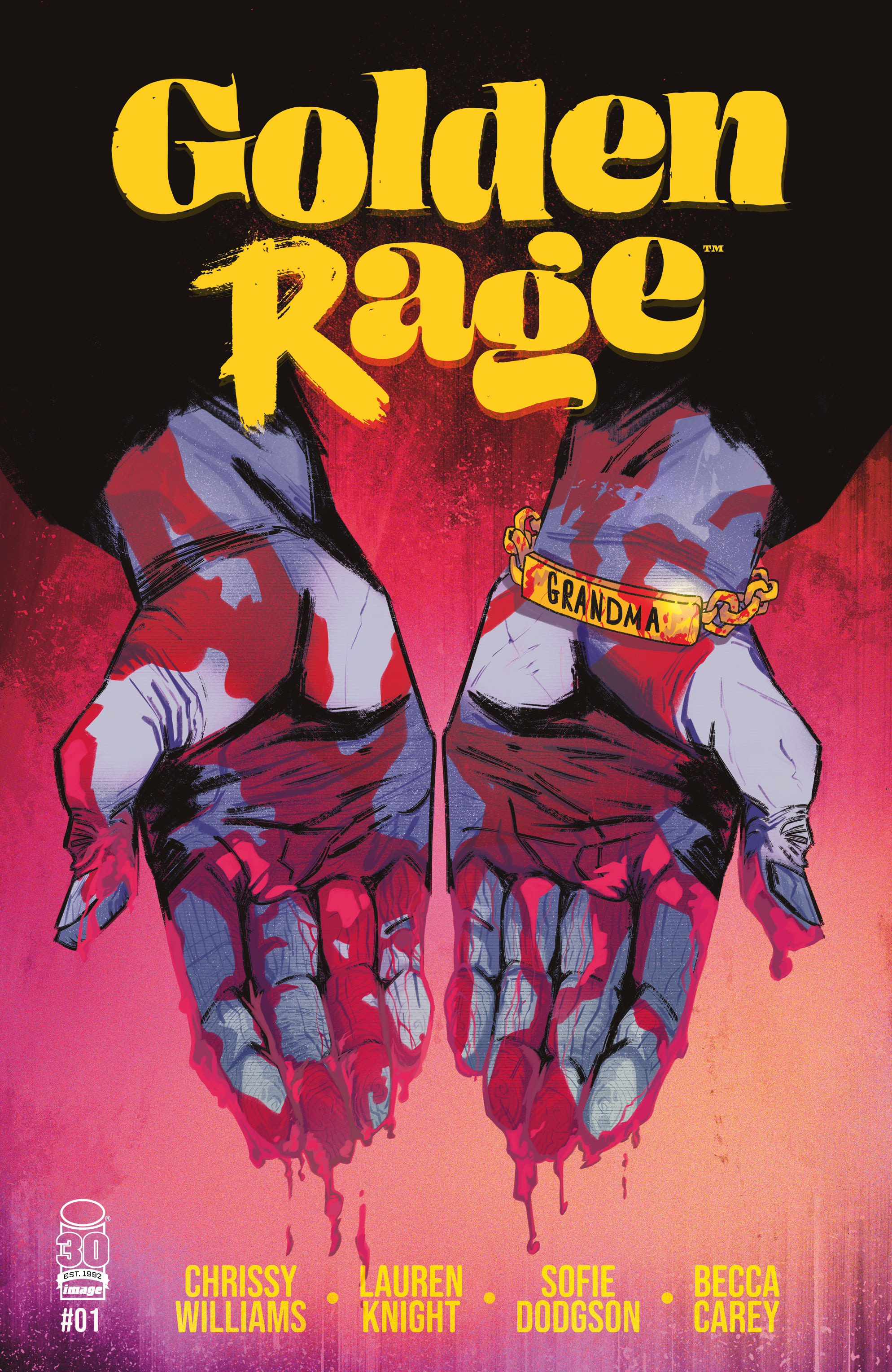 Read online Golden Rage comic -  Issue #1 - 1