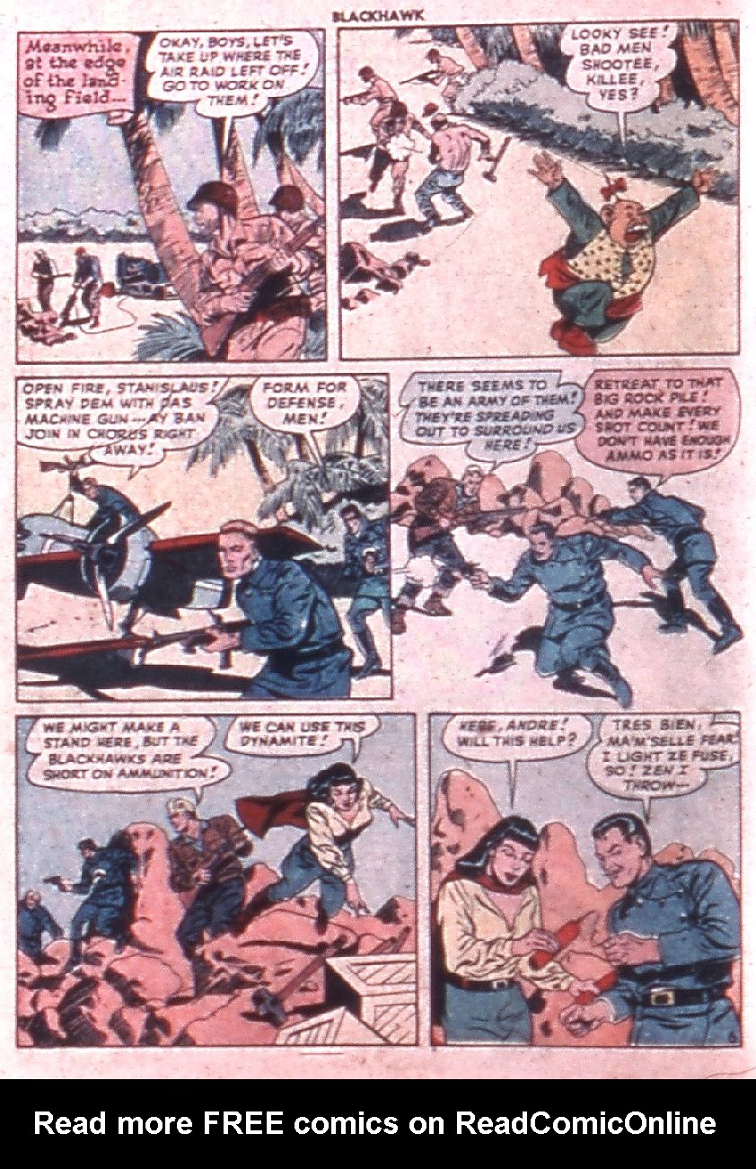Read online Blackhawk (1957) comic -  Issue #22 - 8