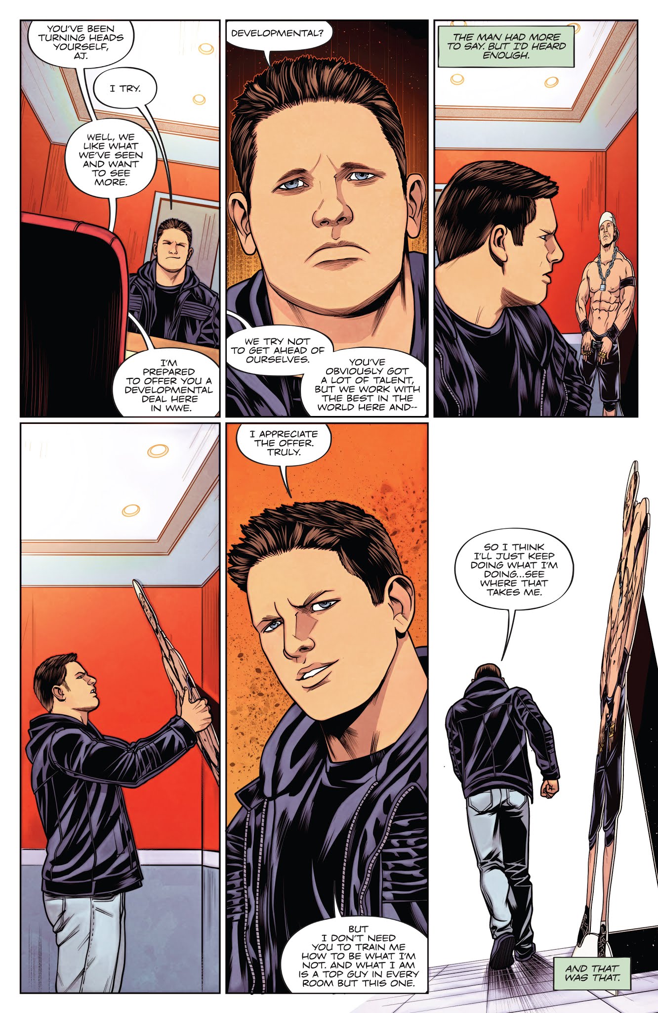 Read online WWE comic -  Issue #21 - 14