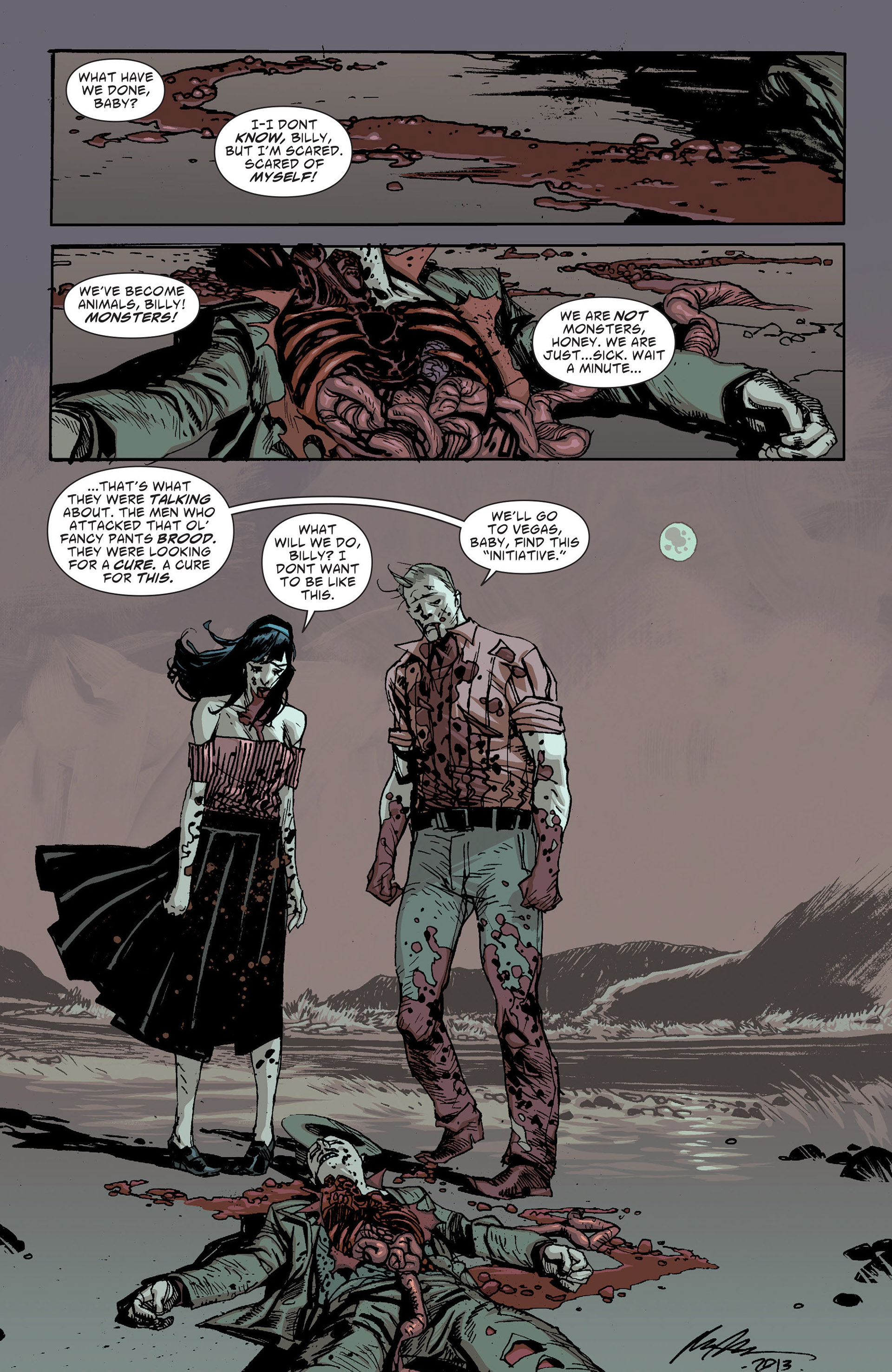 Read online American Vampire: The Long Road To Hell comic -  Issue # Full - 18