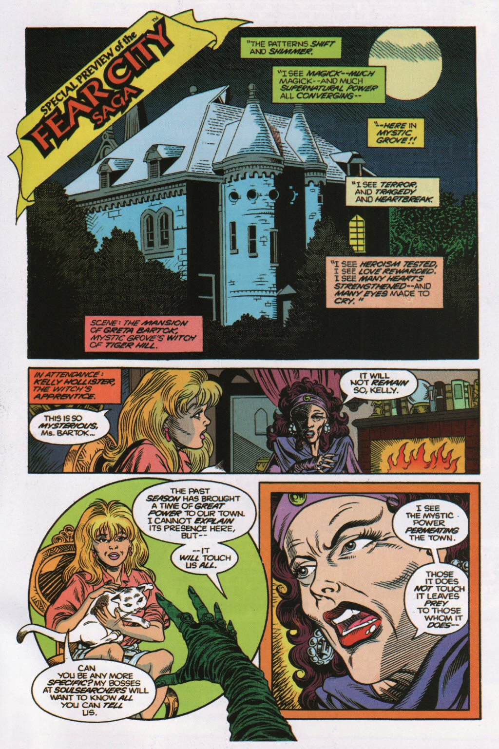 Read online Elvira, Mistress of the Dark comic -  Issue #1 - 35