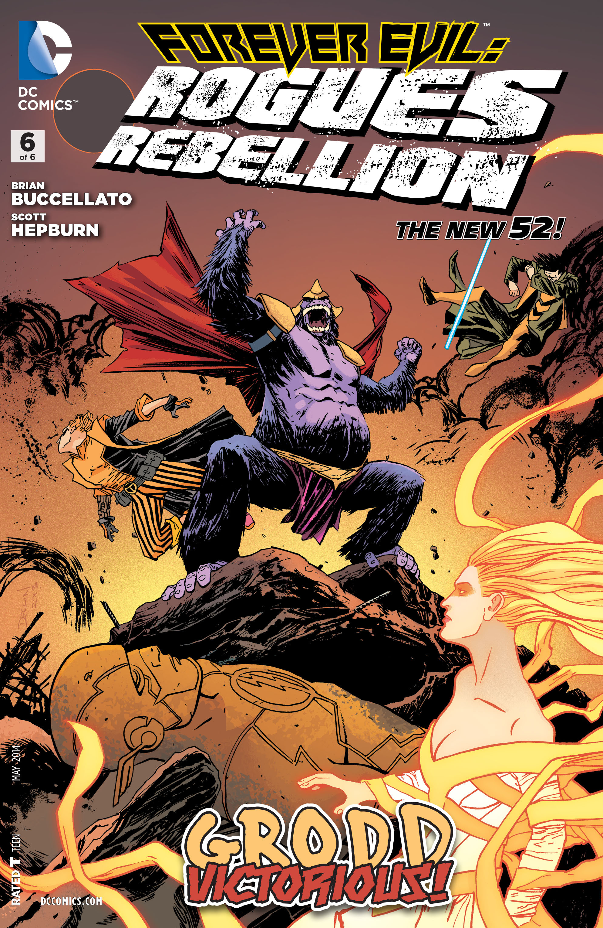 Read online Forever Evil: Rogues Rebellion comic -  Issue #6 - 1