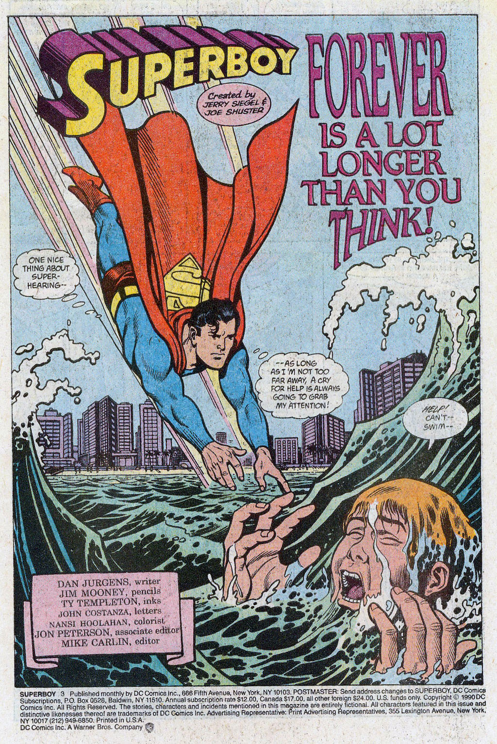 Superboy (1990) 3 Page 1