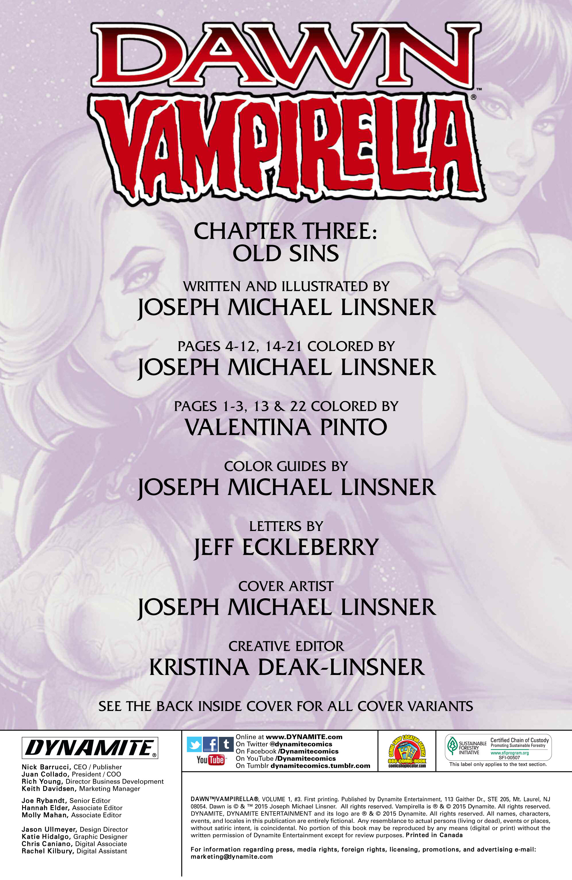 Read online Dawn/Vampirella comic -  Issue #3 - 2