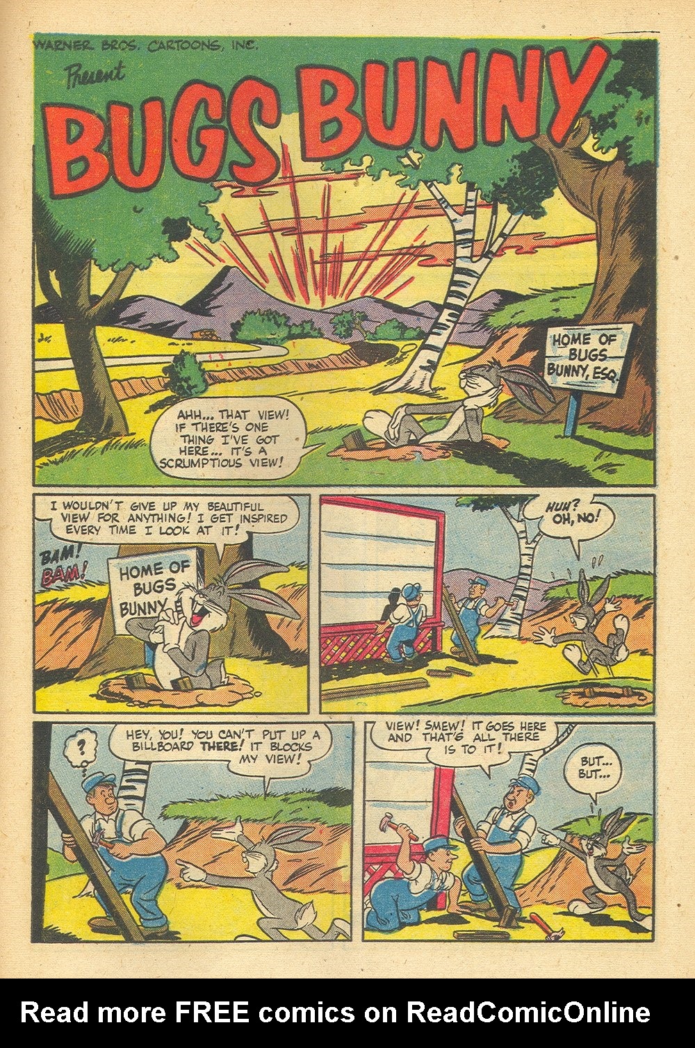 Read online Bugs Bunny comic -  Issue #36 - 29