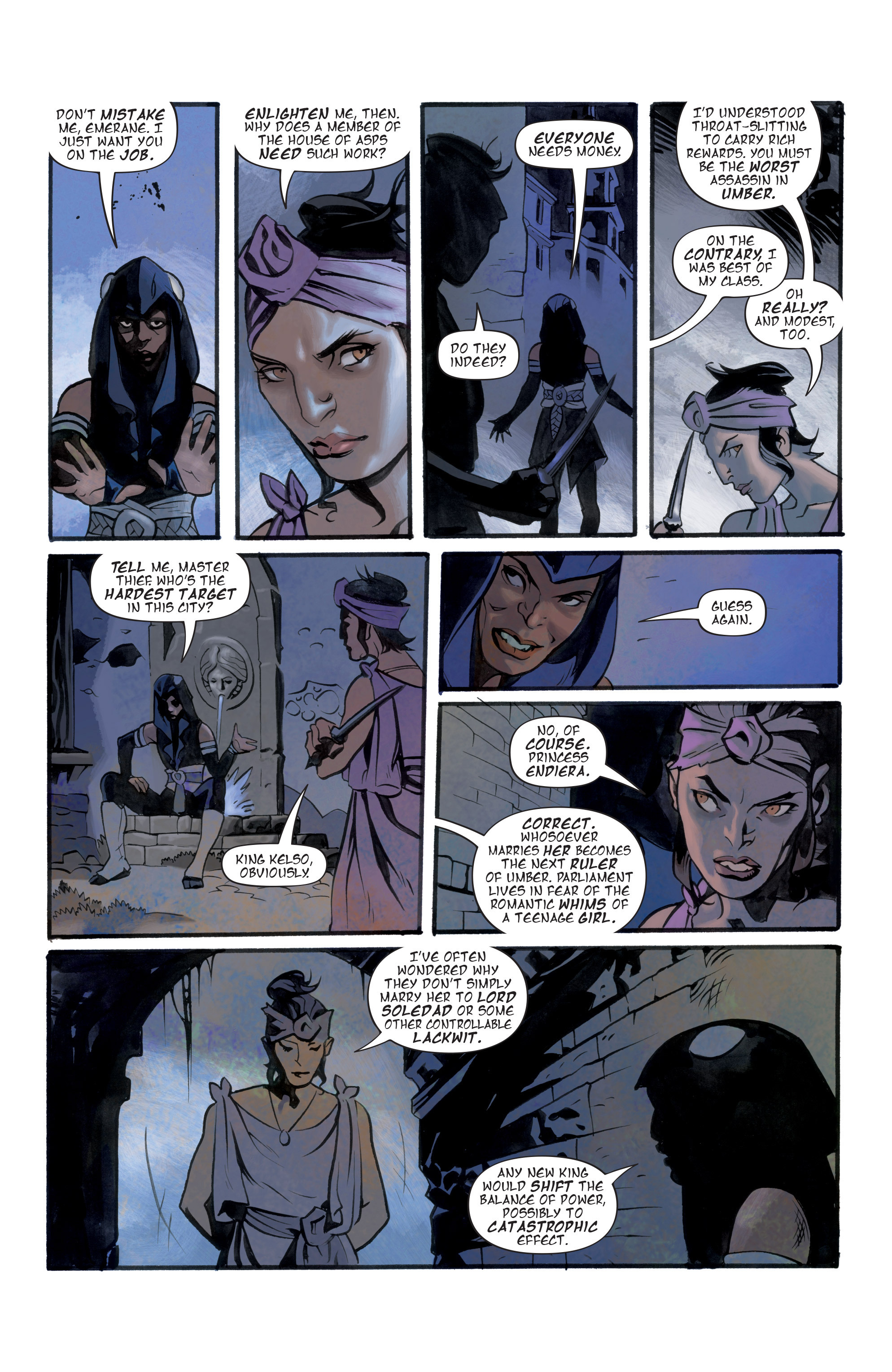 Read online Night's Dominion comic -  Issue #1 - 16