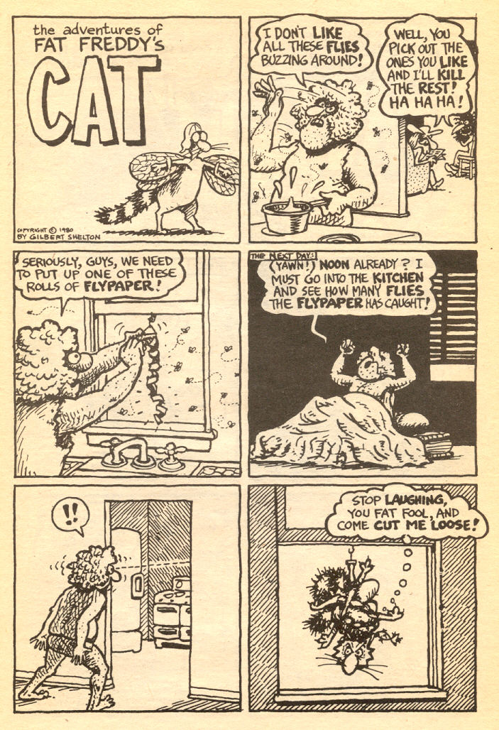 Read online Adventures of Fat Freddy's Cat comic -  Issue #5 - 49