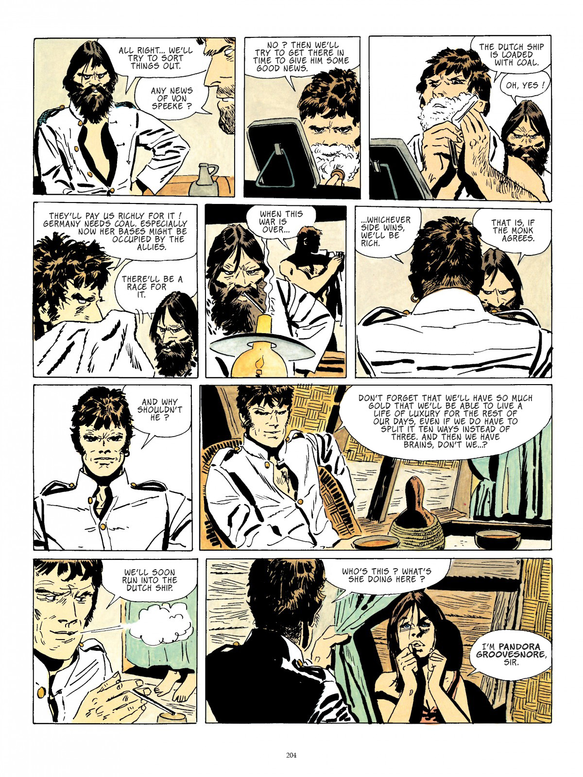 Read online Corto Maltese comic -  Issue # TPB 2 (Part 2) - 94
