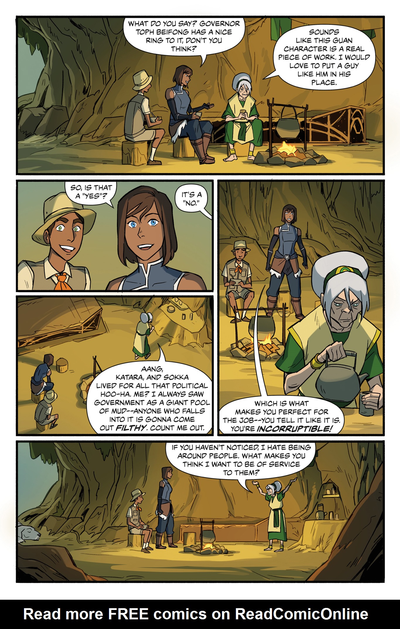 Read online Nickelodeon The Legend of Korra: Ruins of the Empire comic -  Issue # TPB 2 - 40